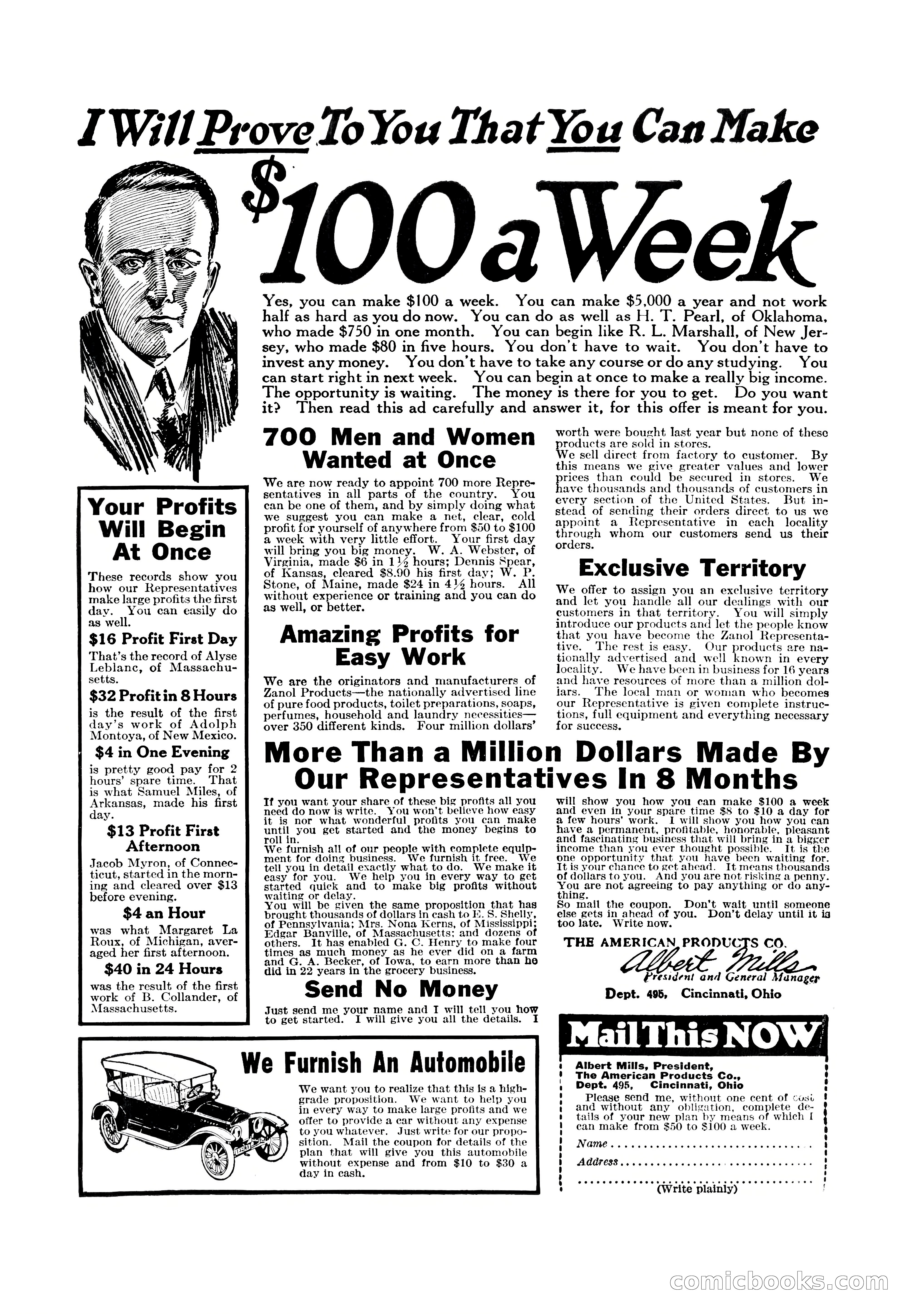 Argosy All-Story Weekly, August 9, 1924 — page 171 of 172