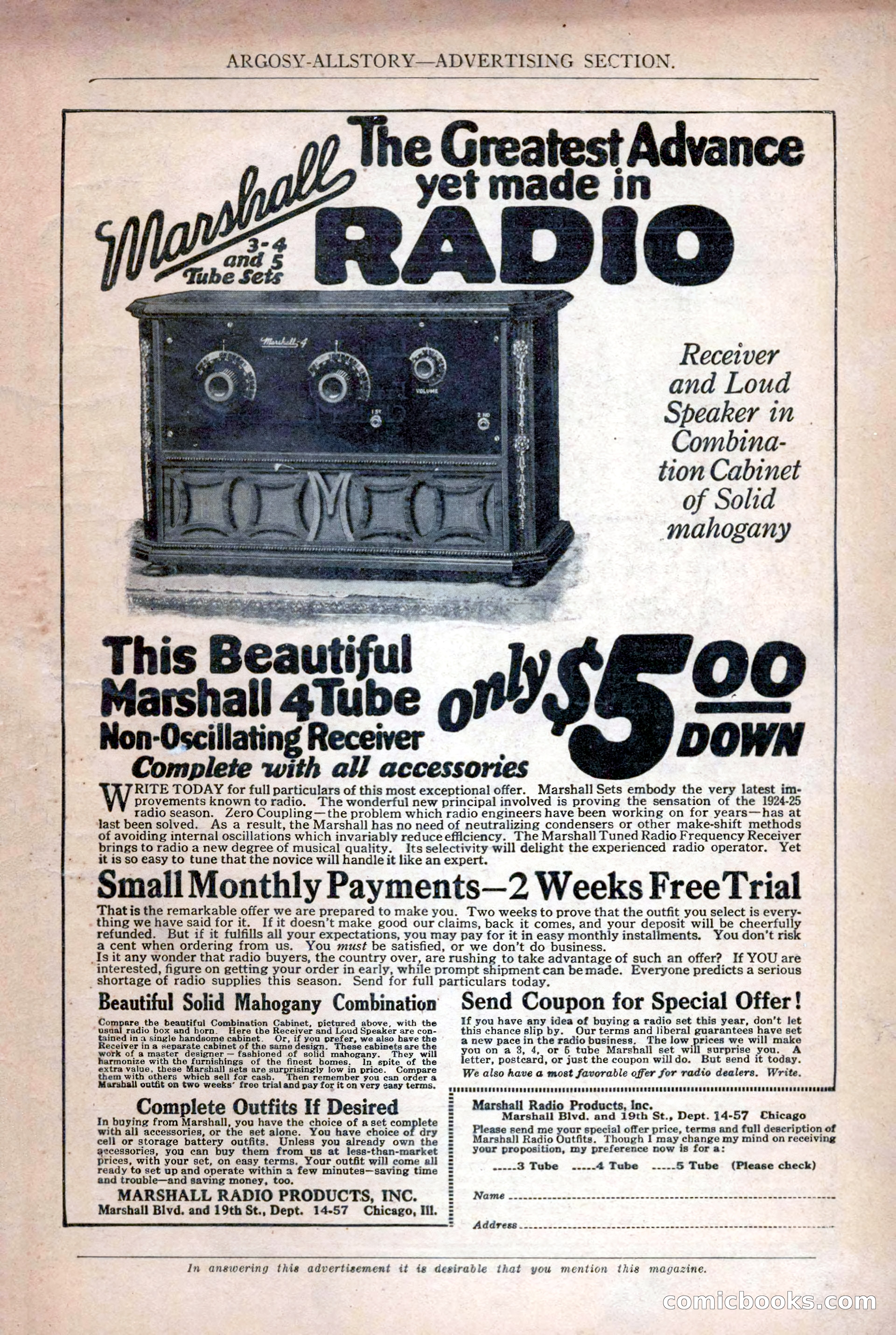 Argosy All-Story Weekly, October 25, 1924 — page 3 of 172