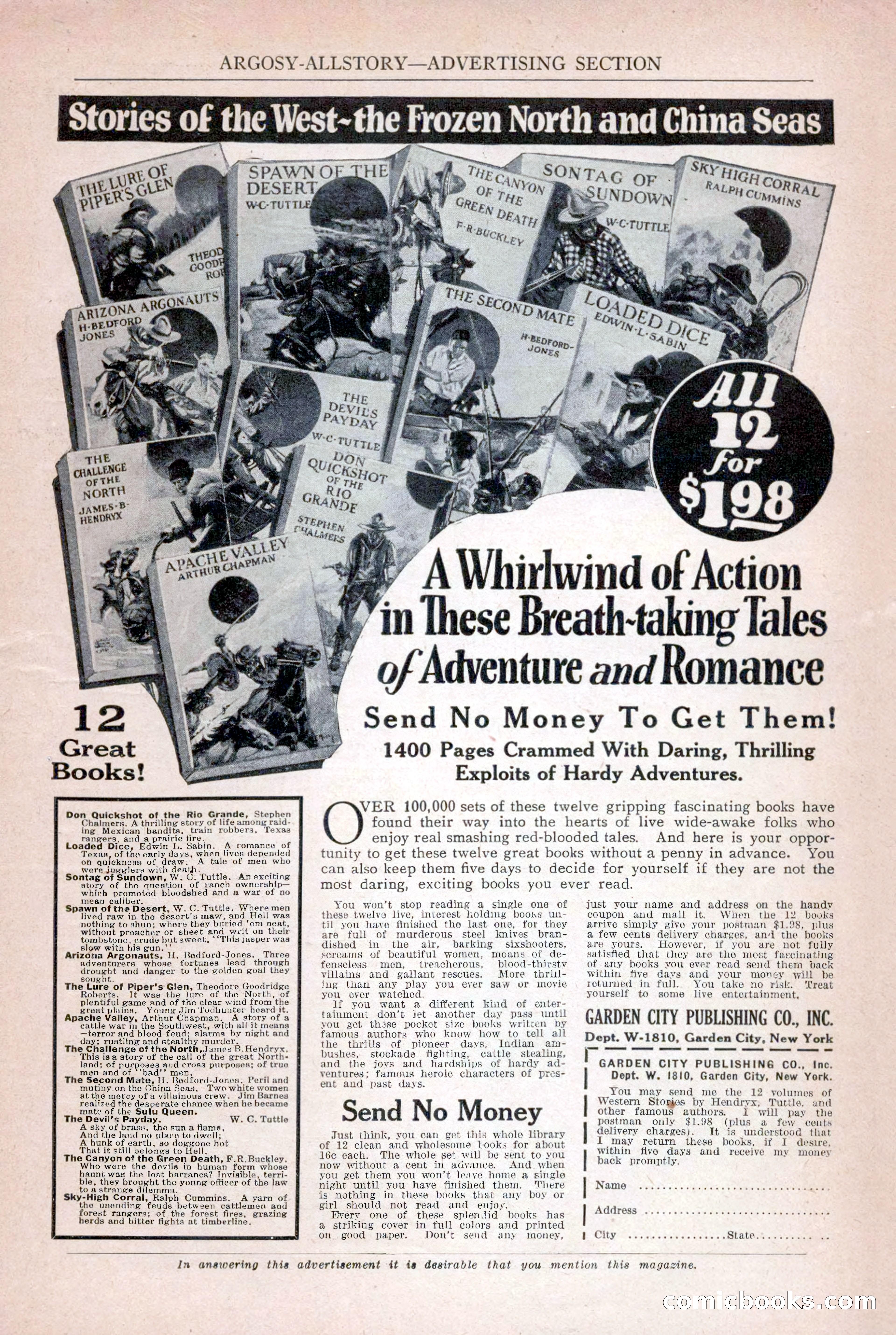 Argosy All-Story Weekly, October 25, 1924 — page 7 of 172