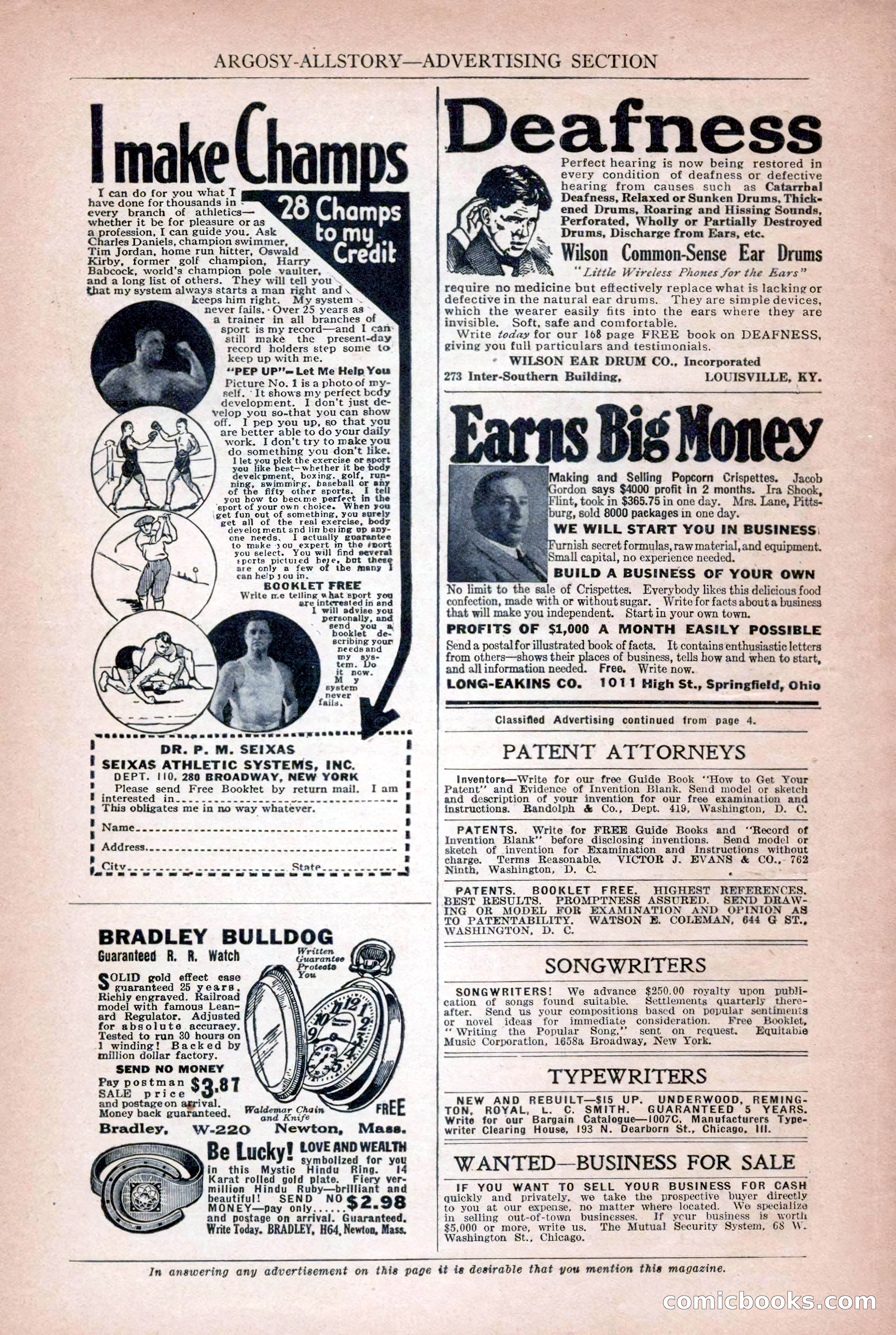 Argosy All-Story Weekly, October 25, 1924 — page 8 of 172
