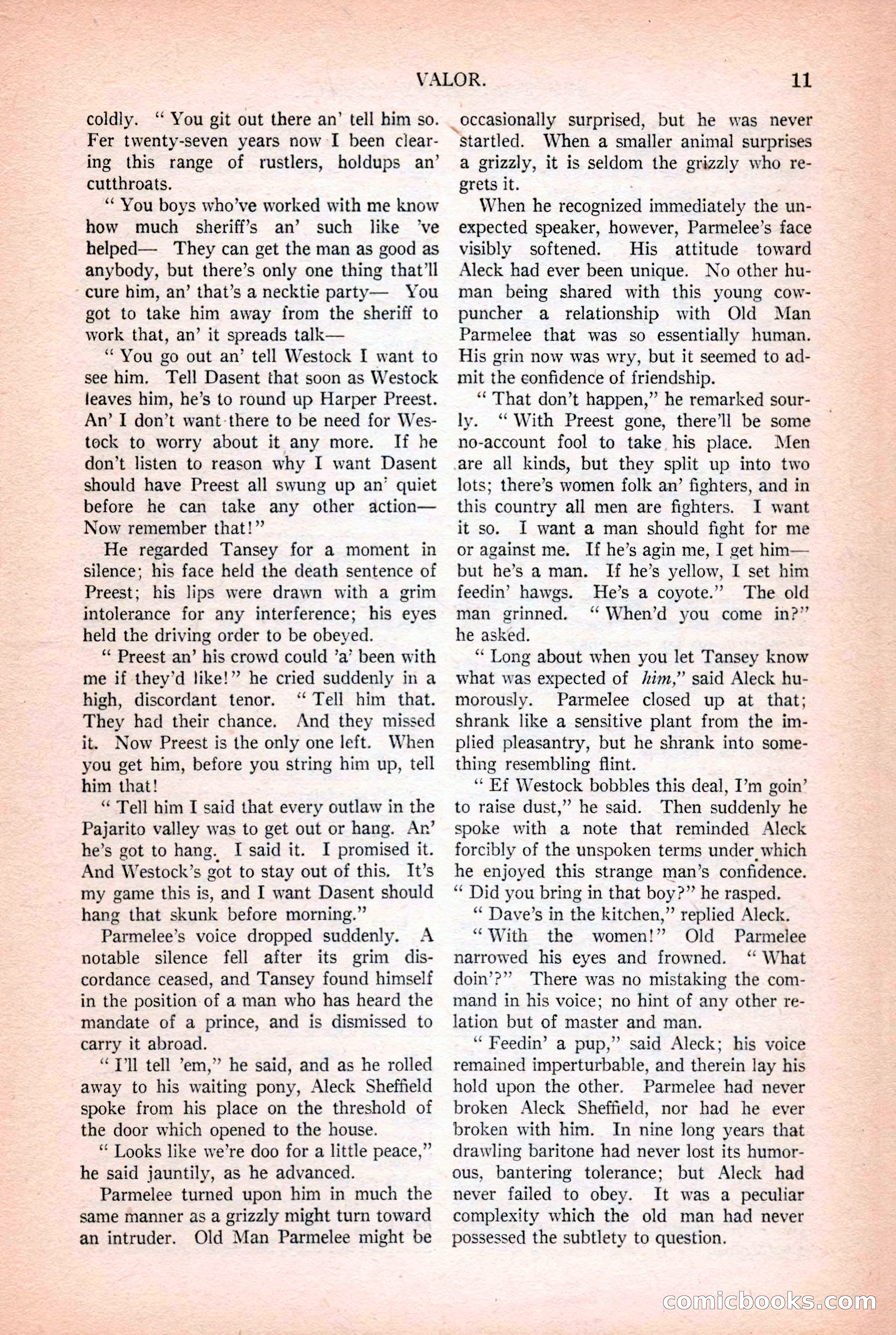 Argosy All-Story Weekly, October 25, 1924 — page 21 of 172
