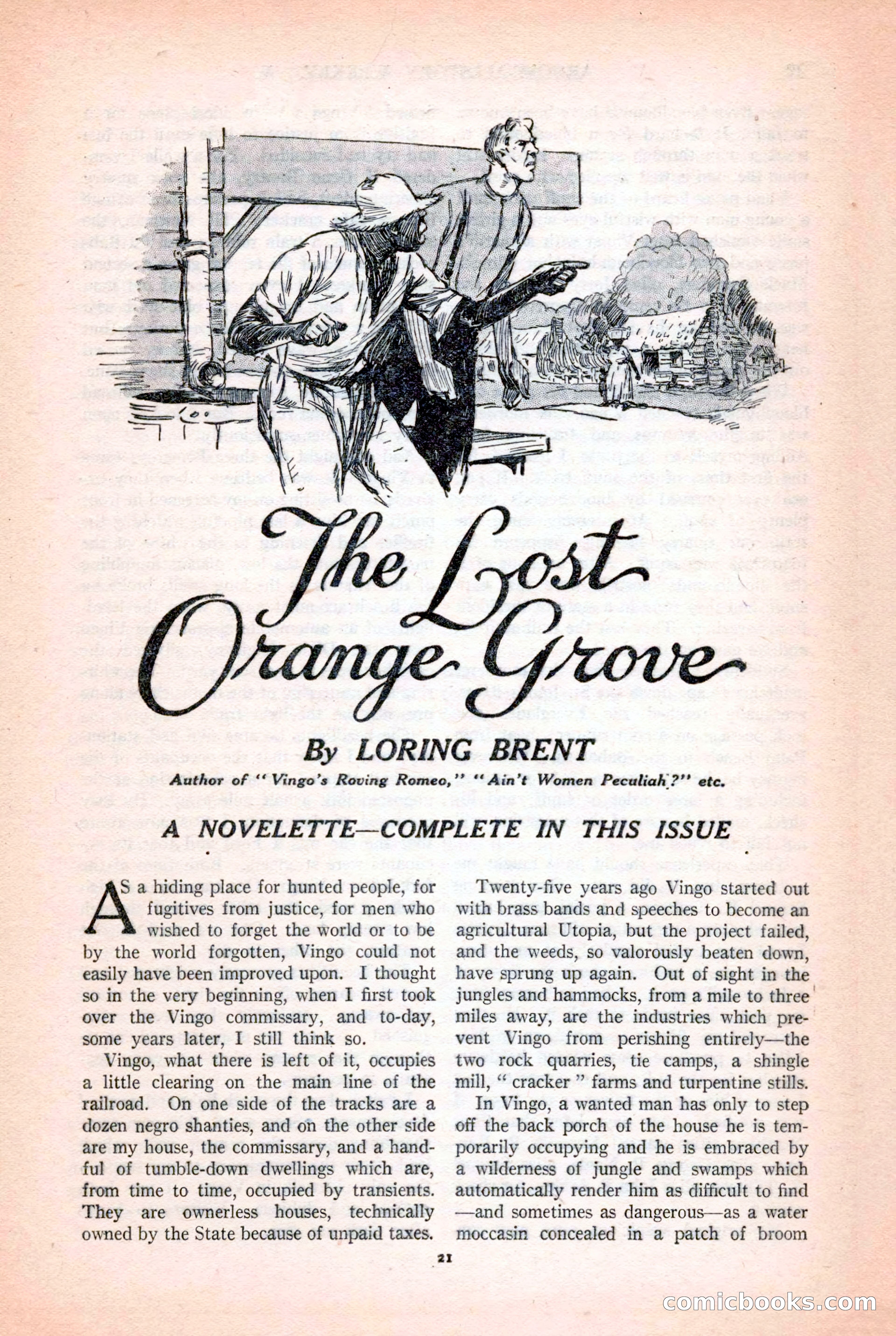 Argosy All-Story Weekly, October 25, 1924 — page 31 of 172
