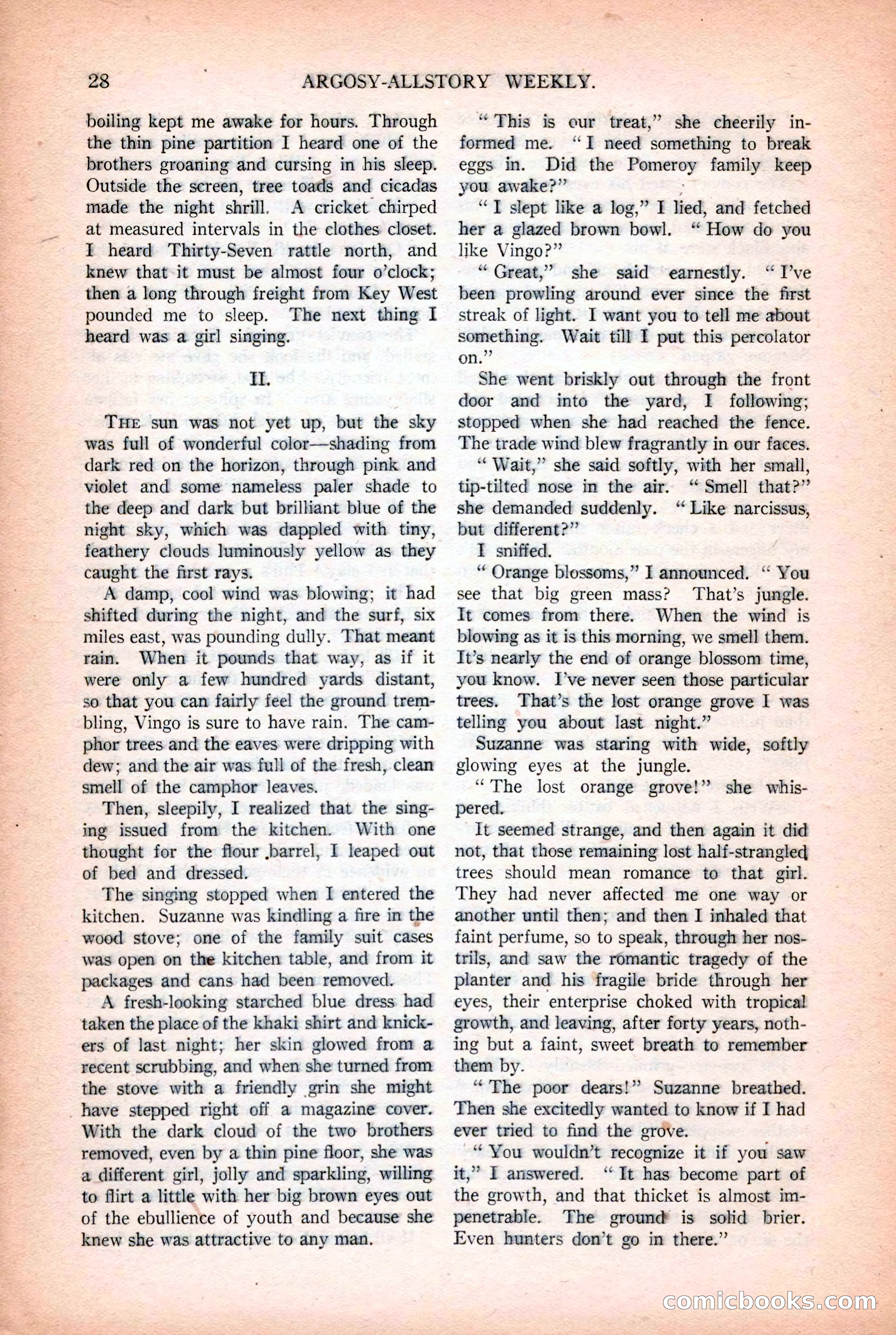 Argosy All-Story Weekly, October 25, 1924 — page 38 of 172