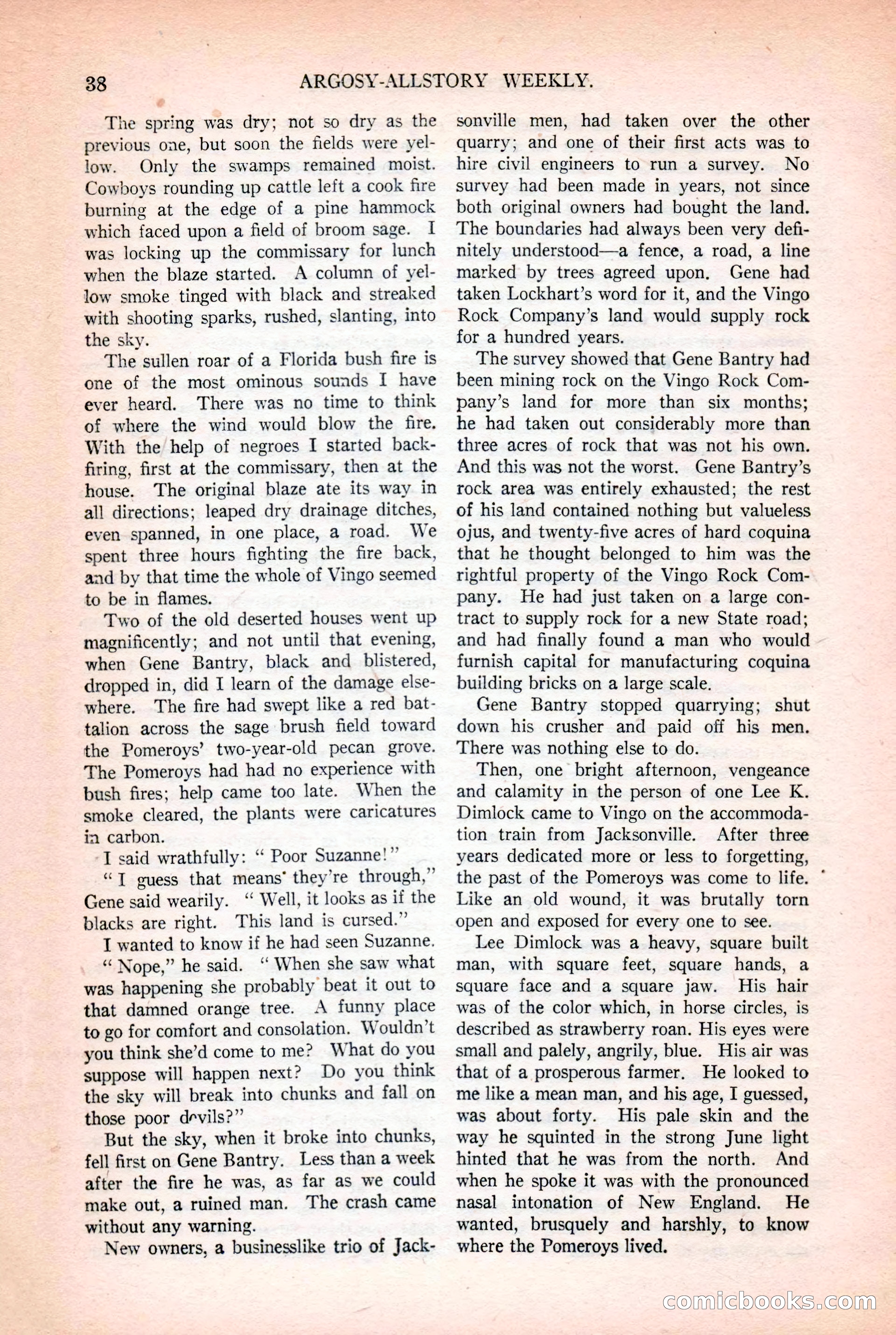 Argosy All-Story Weekly, October 25, 1924 — page 48 of 172