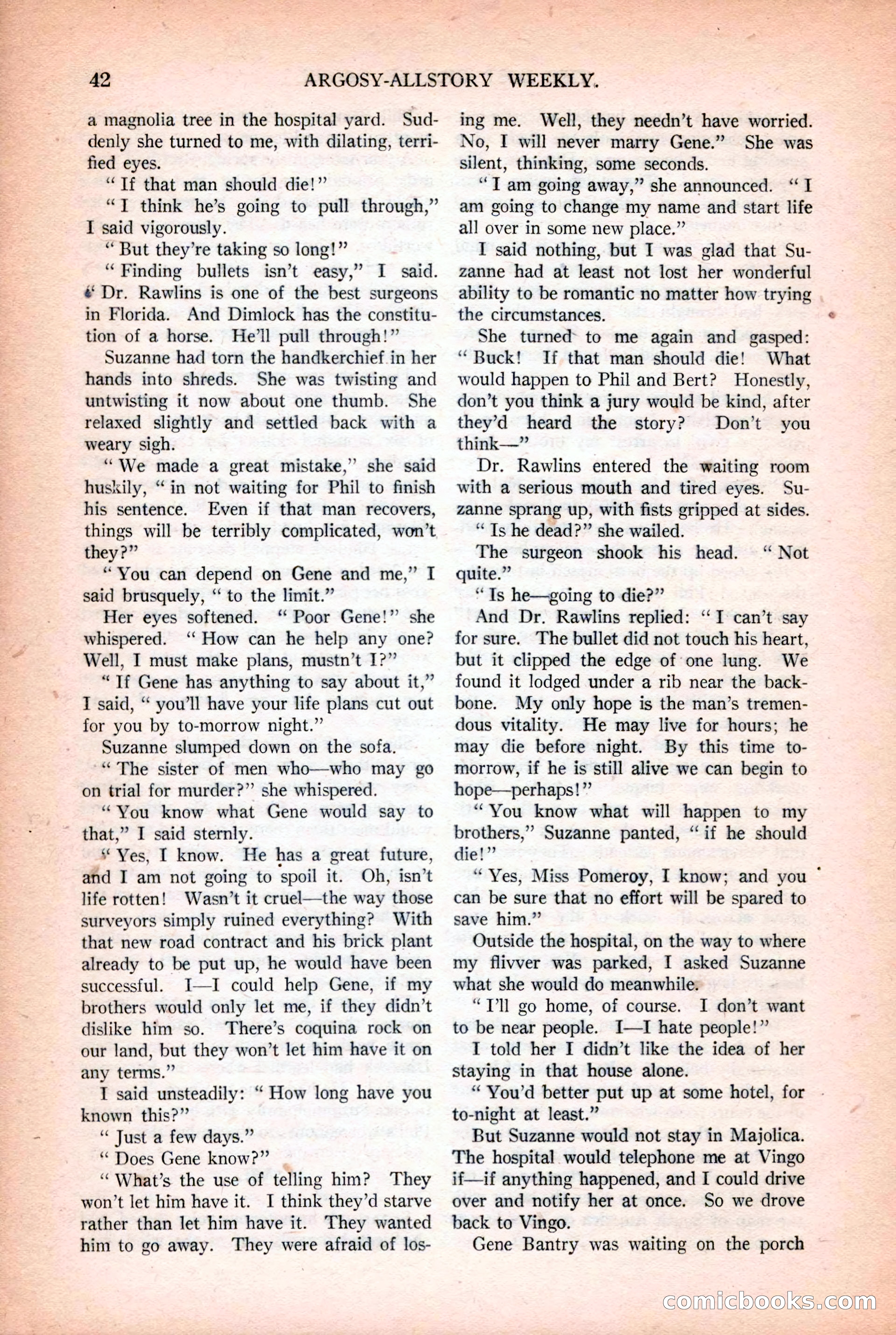 Argosy All-Story Weekly, October 25, 1924 — page 52 of 172