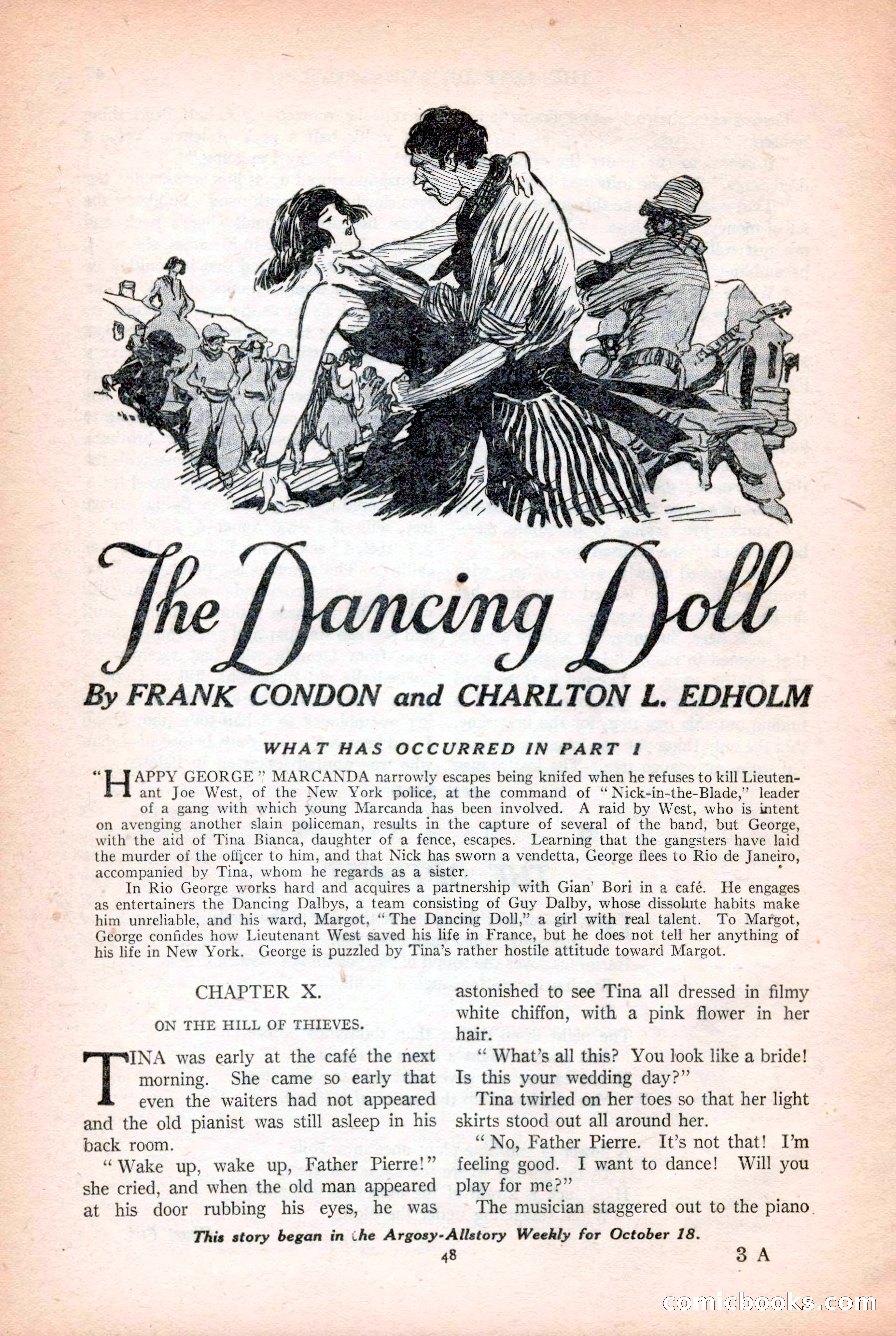 Argosy All-Story Weekly, October 25, 1924 — page 58 of 172