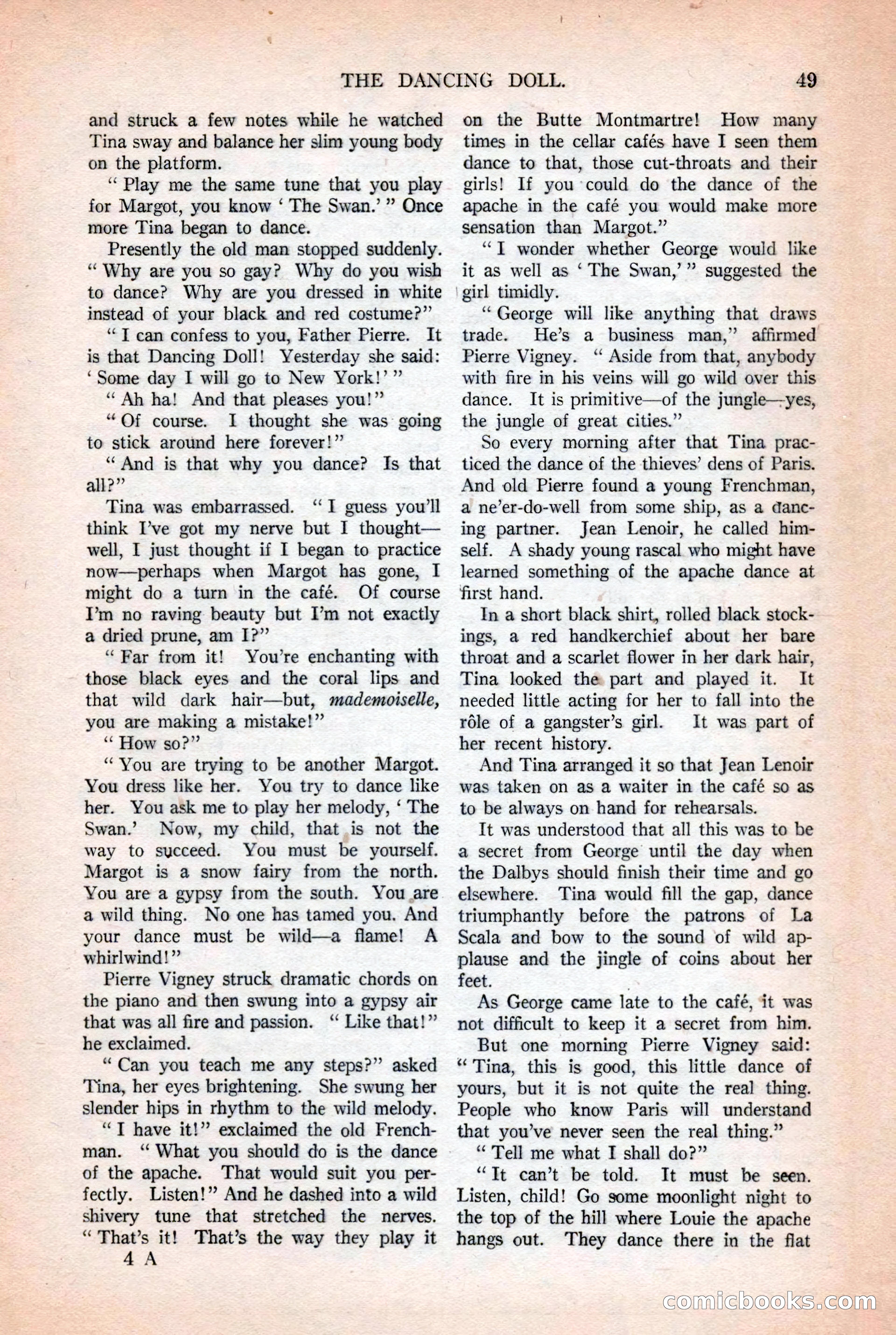 Argosy All-Story Weekly, October 25, 1924 — page 59 of 172
