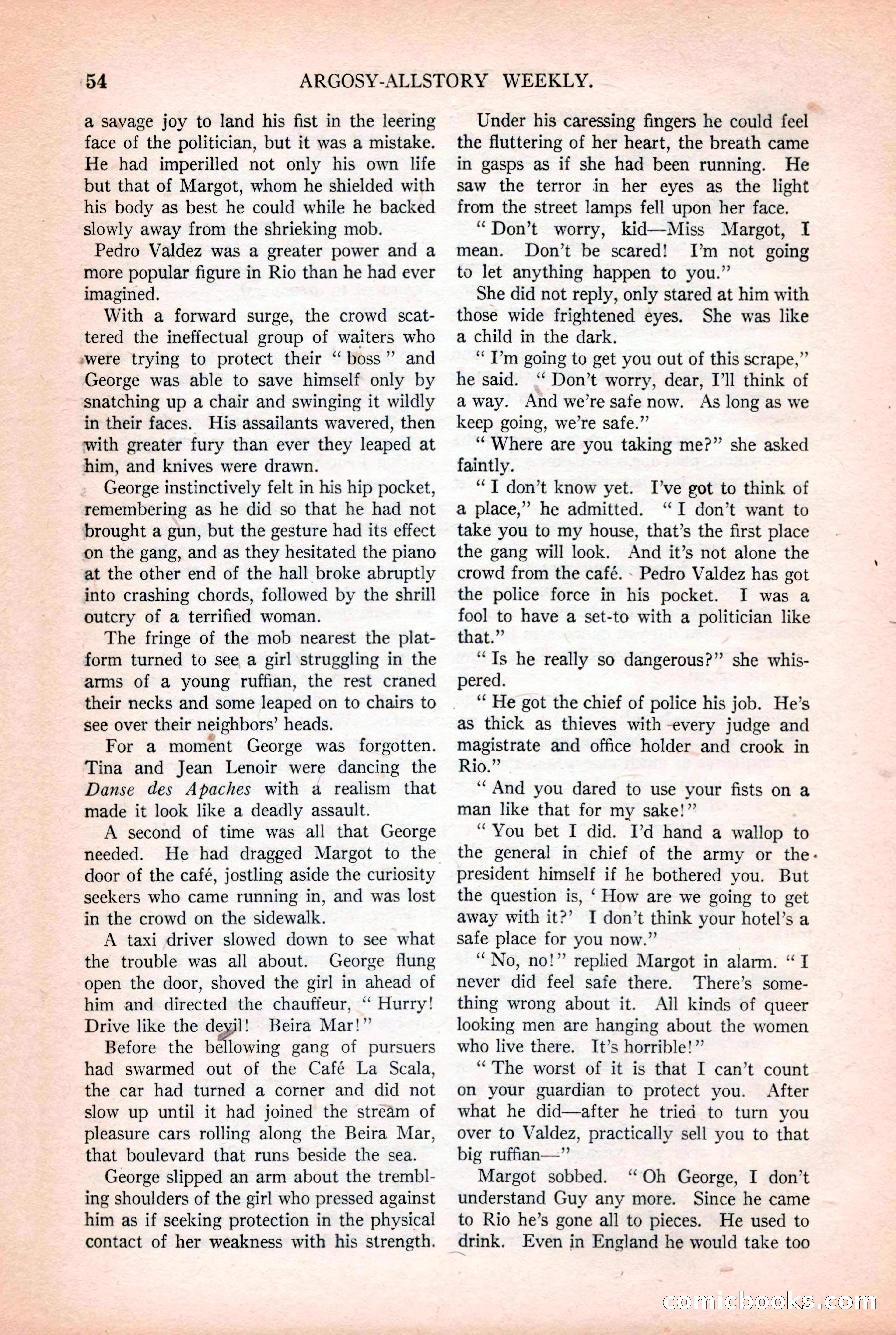Argosy All-Story Weekly, October 25, 1924 — page 64 of 172