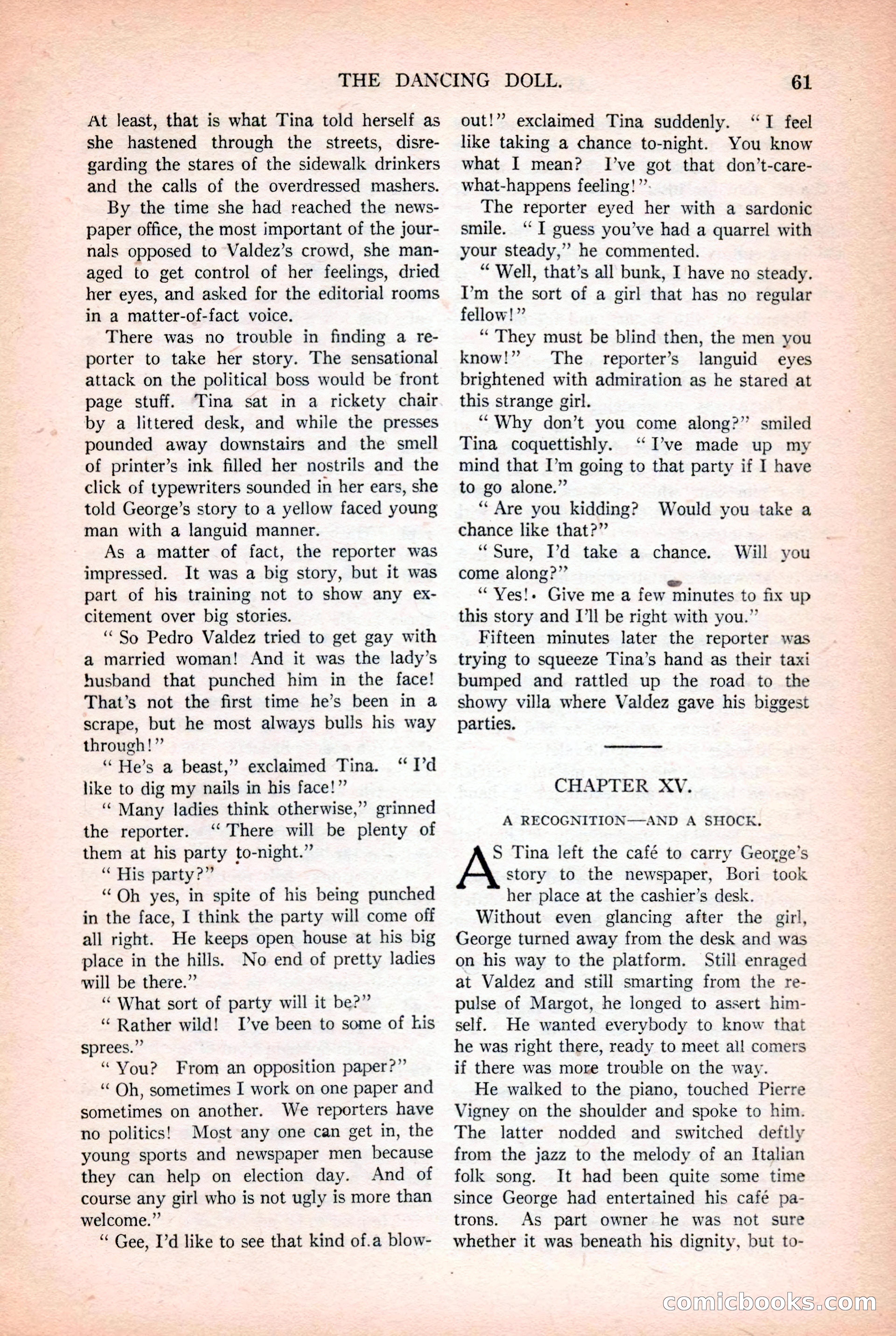 Argosy All-Story Weekly, October 25, 1924 — page 71 of 172