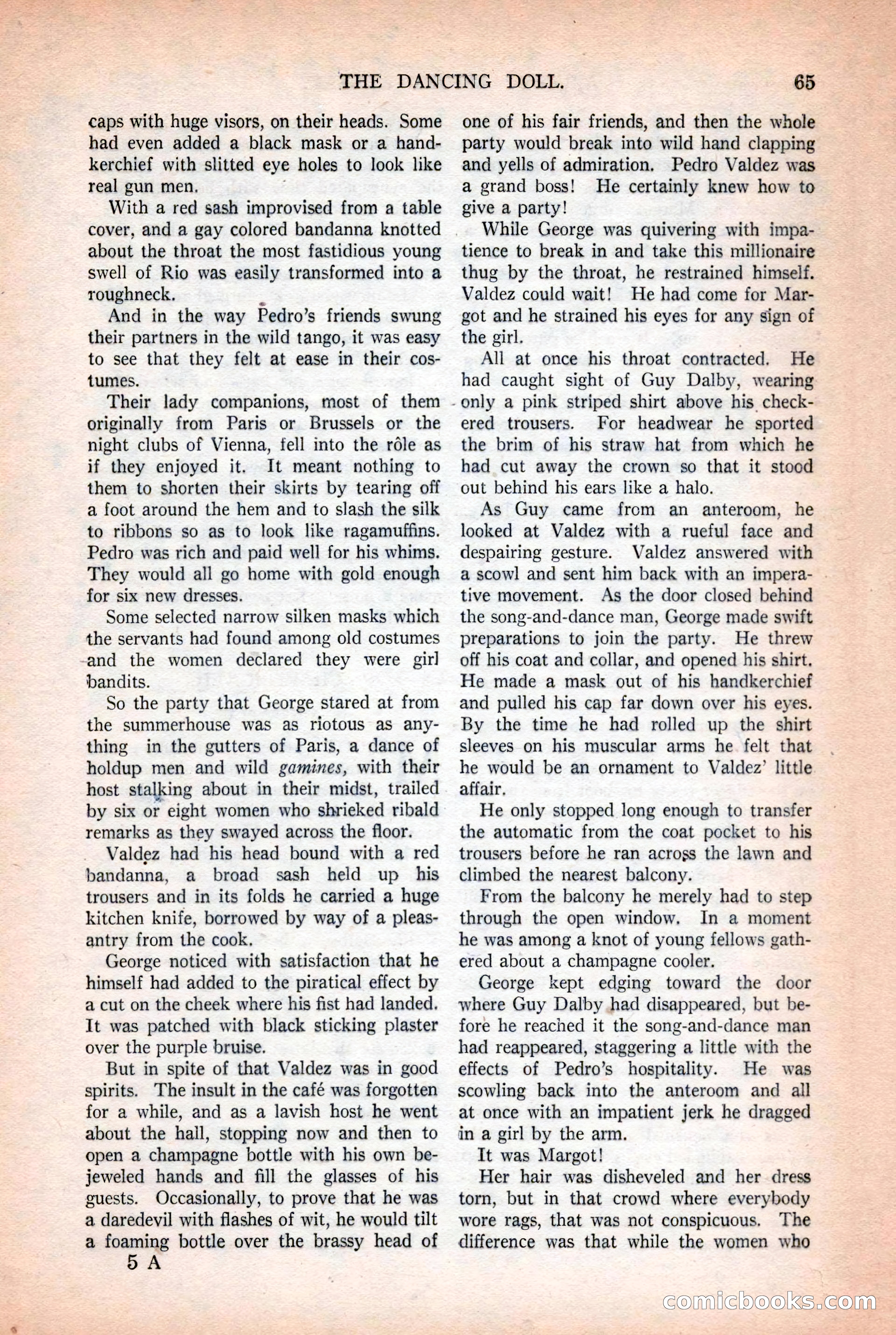 Argosy All-Story Weekly, October 25, 1924 — page 75 of 172