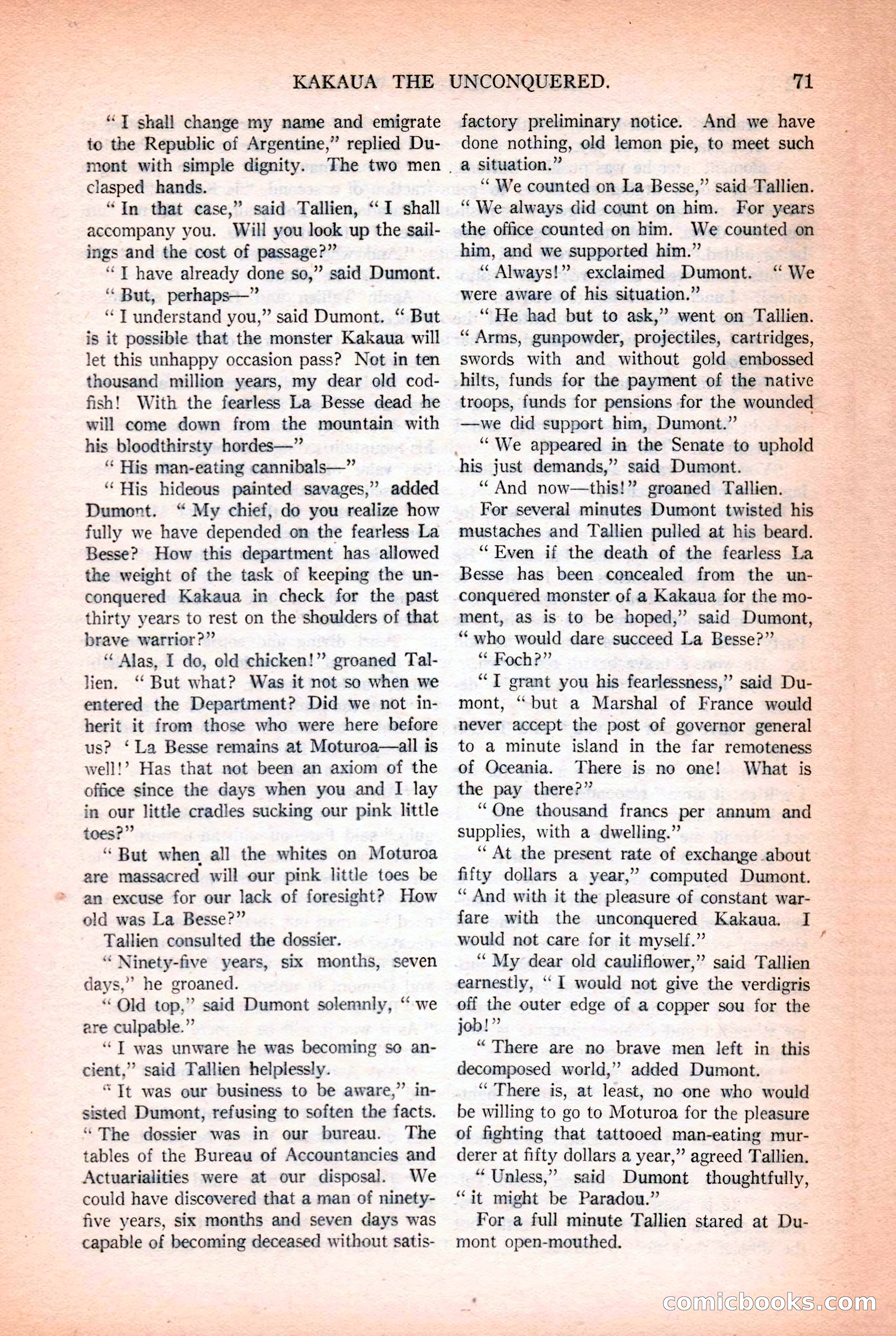 Argosy All-Story Weekly, October 25, 1924 — page 81 of 172