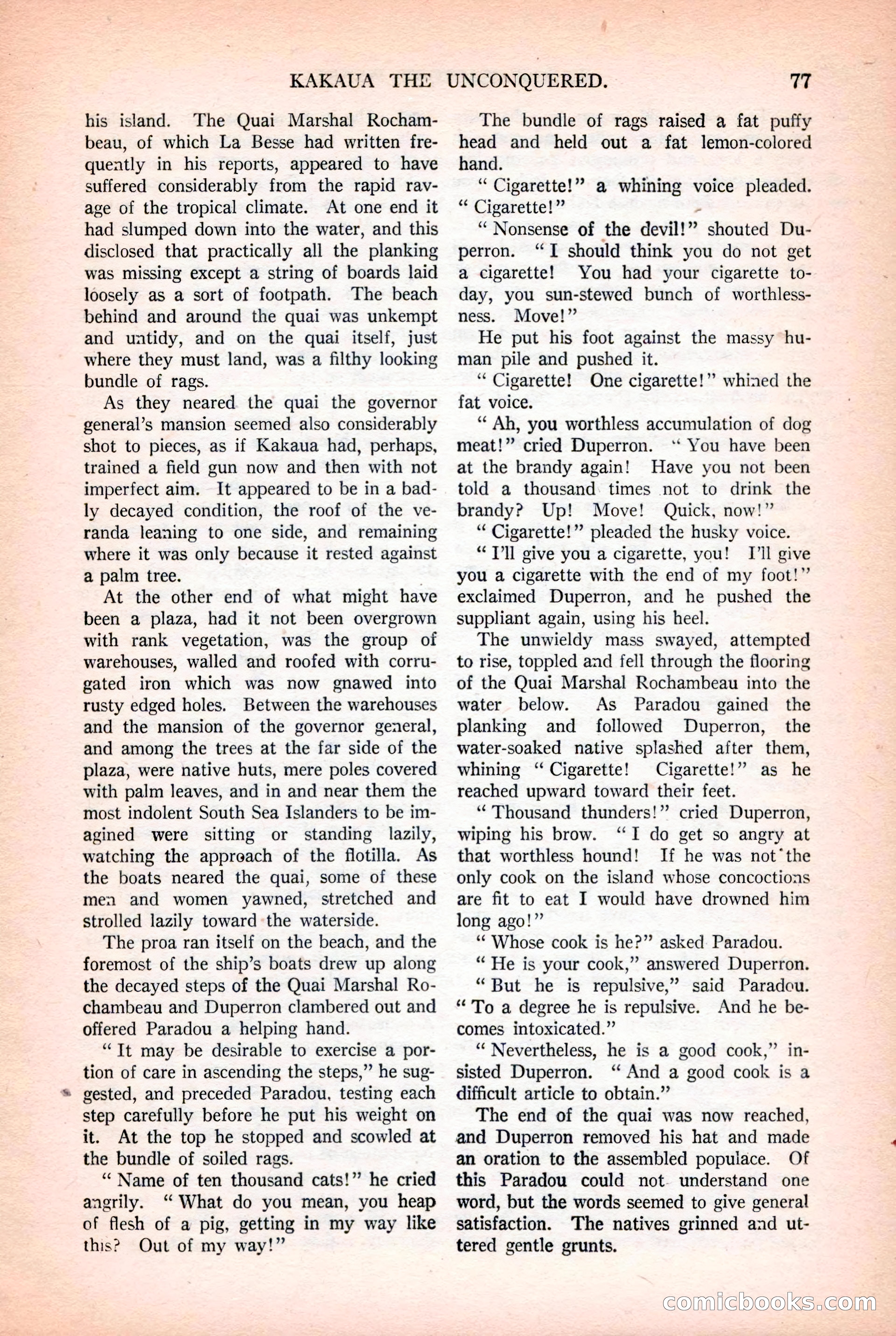 Argosy All-Story Weekly, October 25, 1924 — page 87 of 172