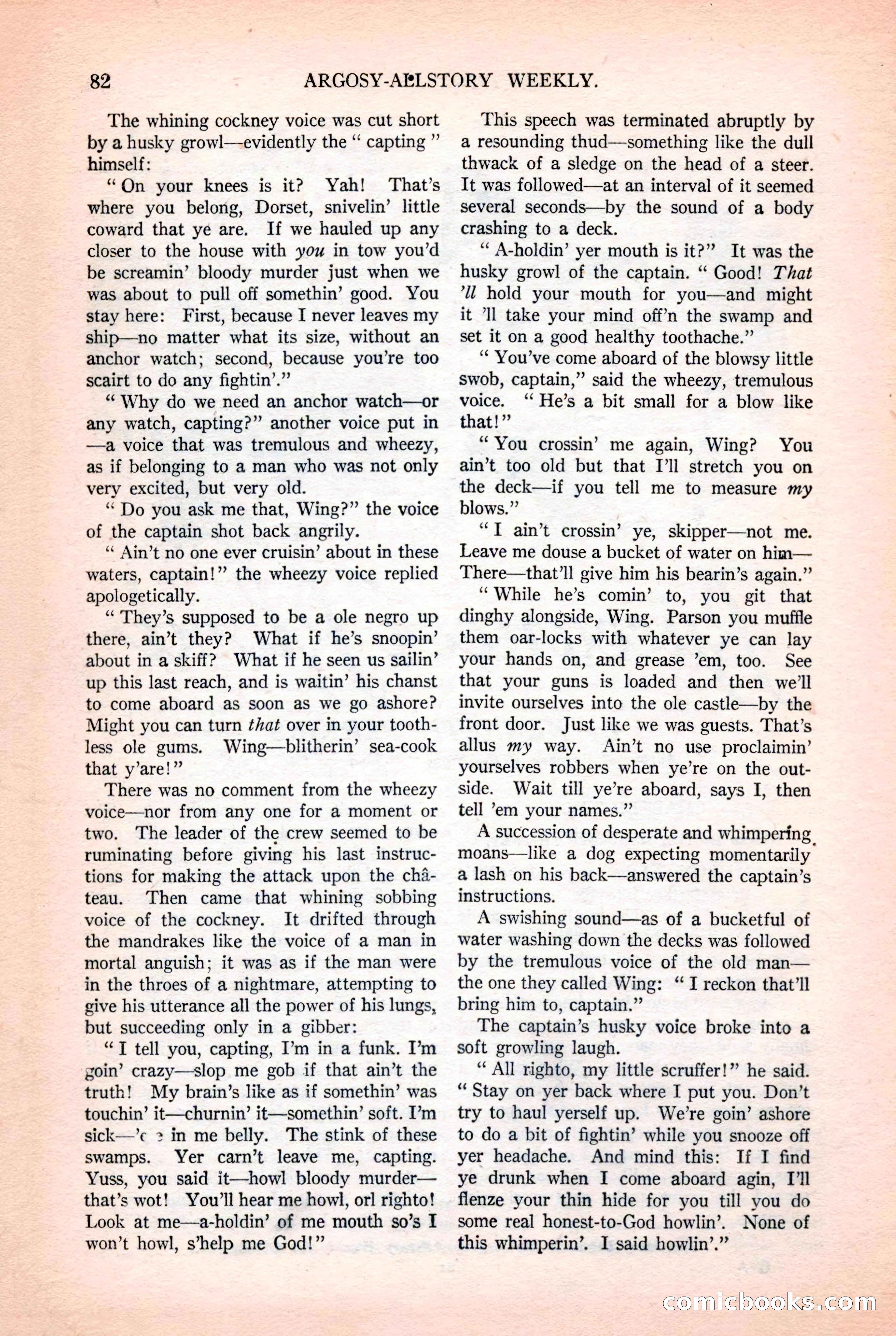 Argosy All-Story Weekly, October 25, 1924 — page 92 of 172
