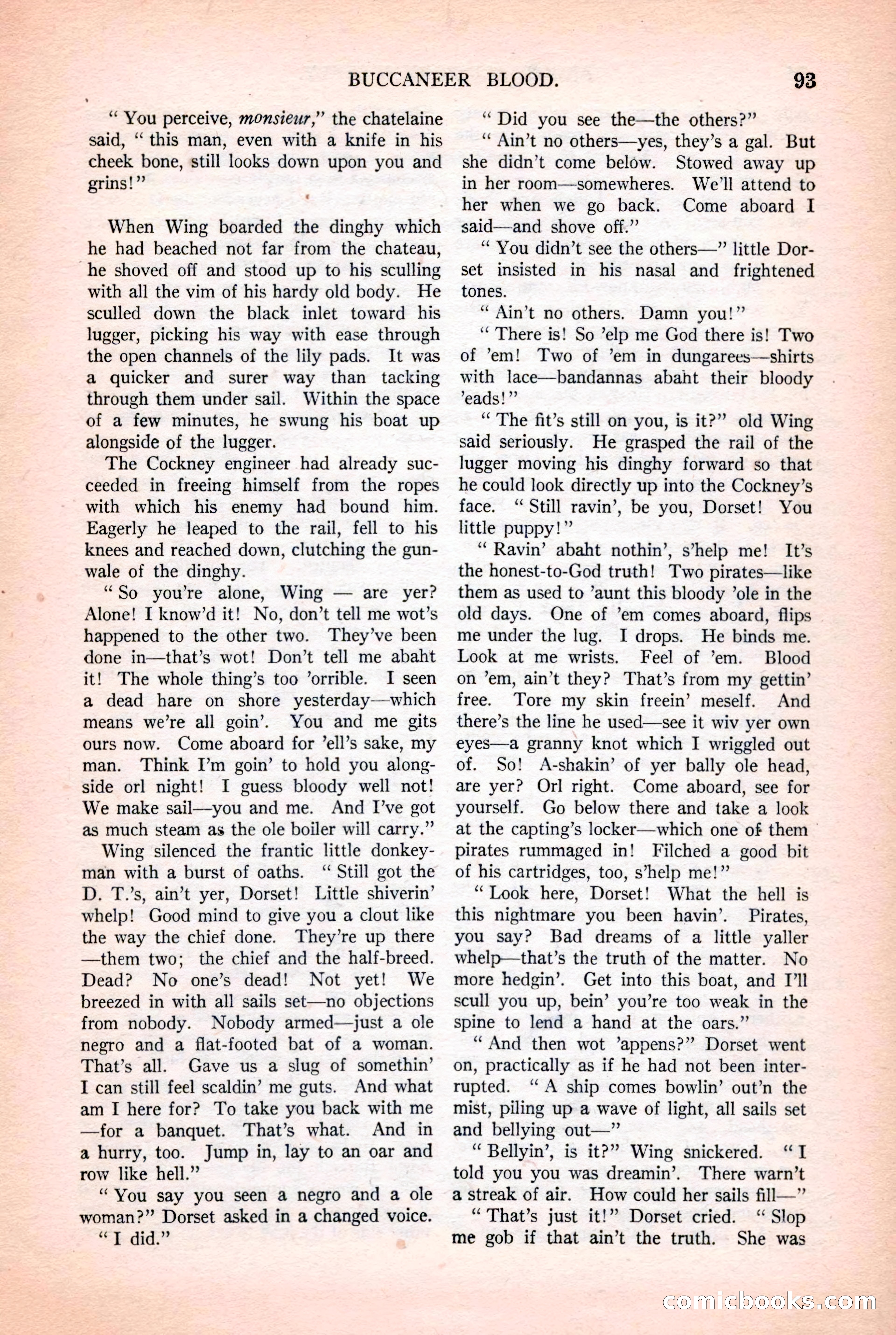 Argosy All-Story Weekly, October 25, 1924 — page 103 of 172
