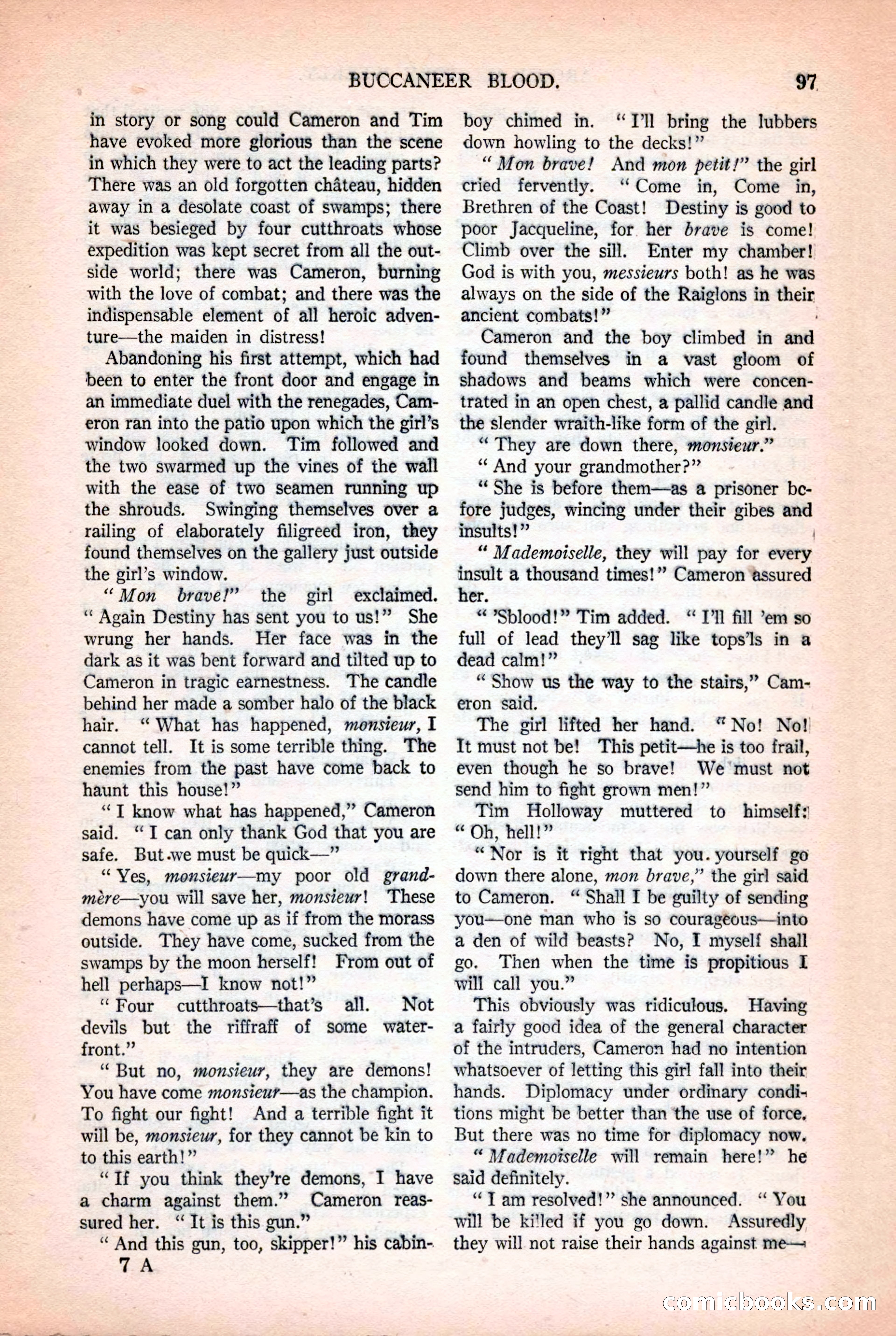 Argosy All-Story Weekly, October 25, 1924 — page 107 of 172