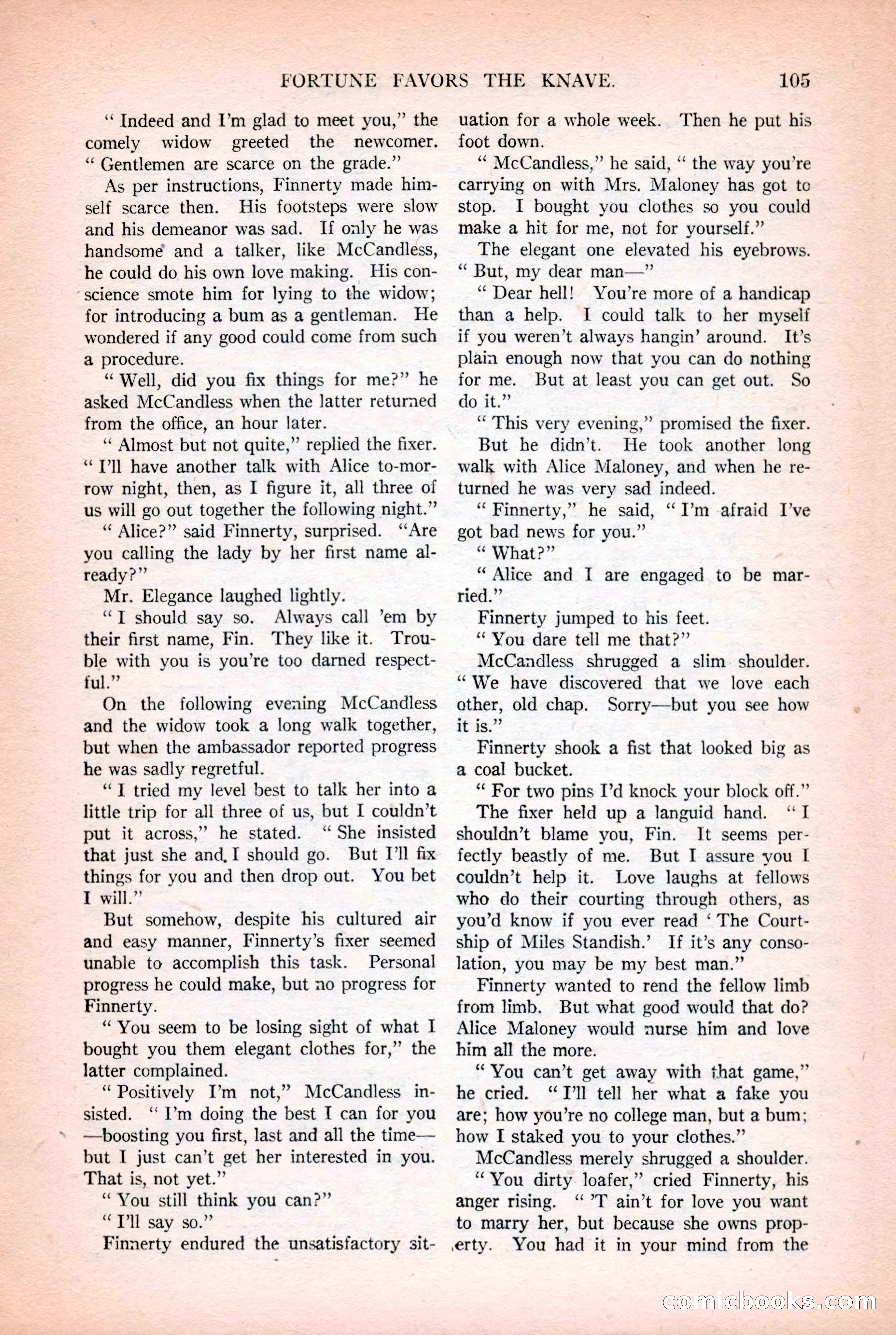 Argosy All-Story Weekly, October 25, 1924 — page 115 of 172