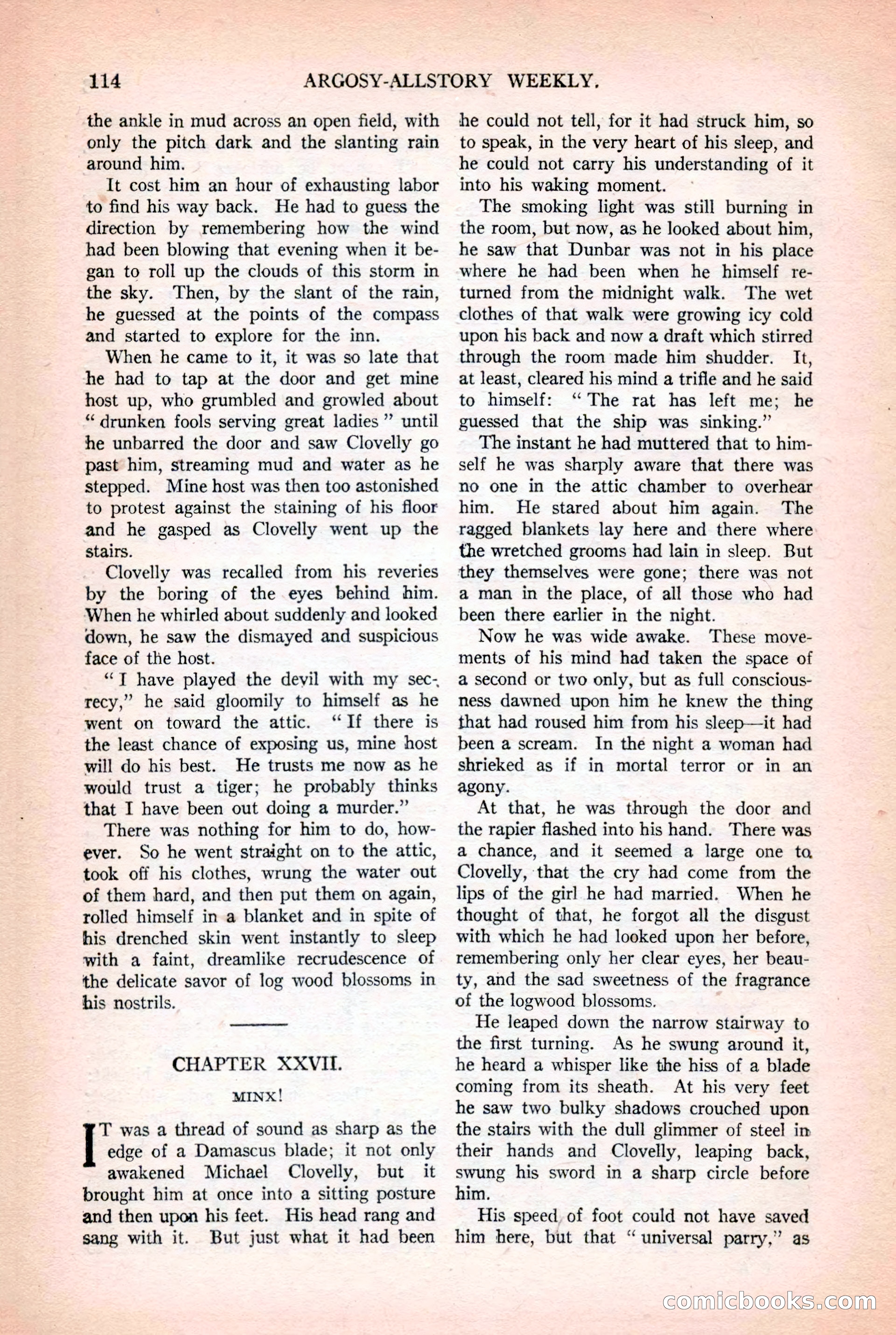 Argosy All-Story Weekly, October 25, 1924 — page 124 of 172