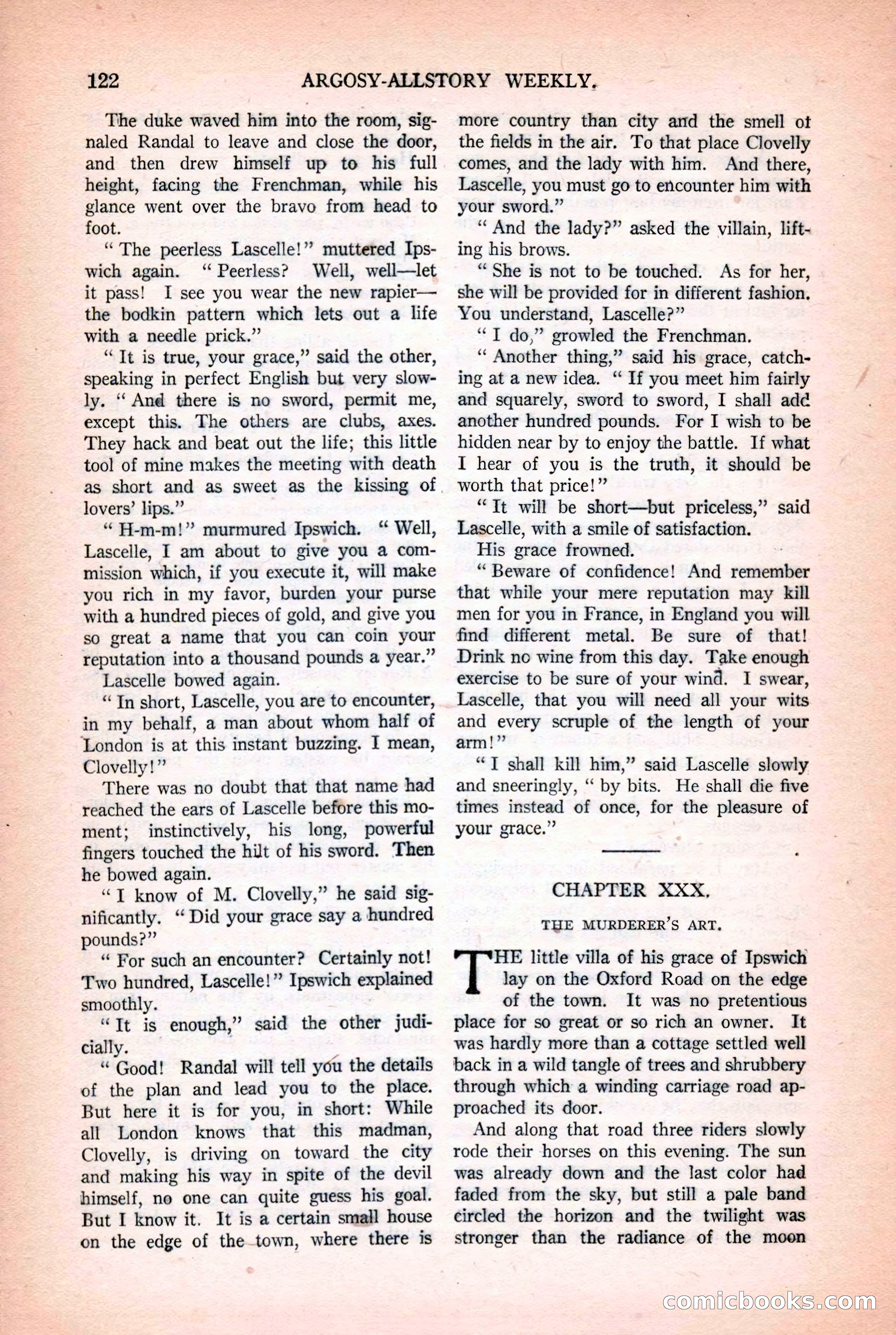 Argosy All-Story Weekly, October 25, 1924 — page 132 of 172
