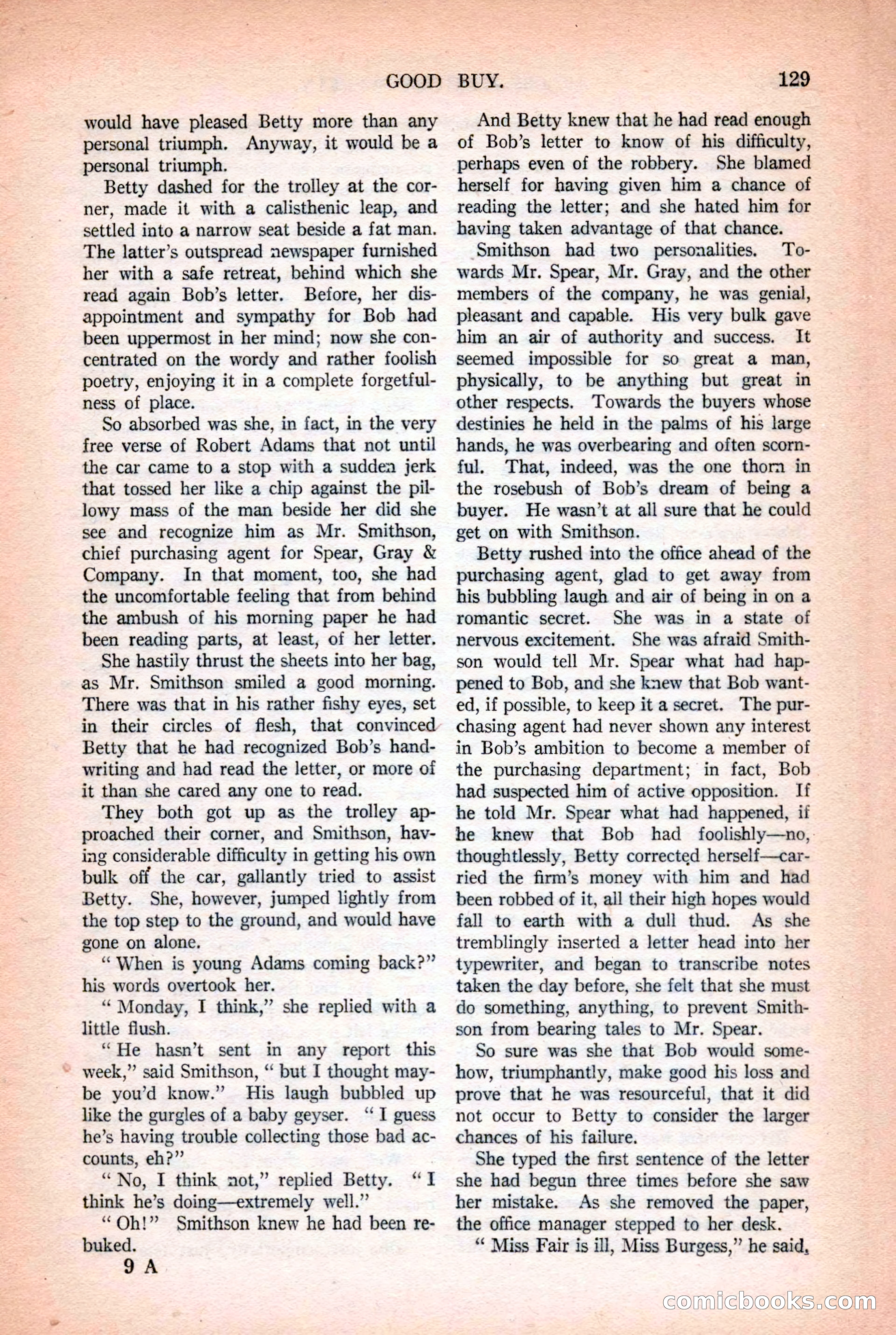 Argosy All-Story Weekly, October 25, 1924 — page 139 of 172