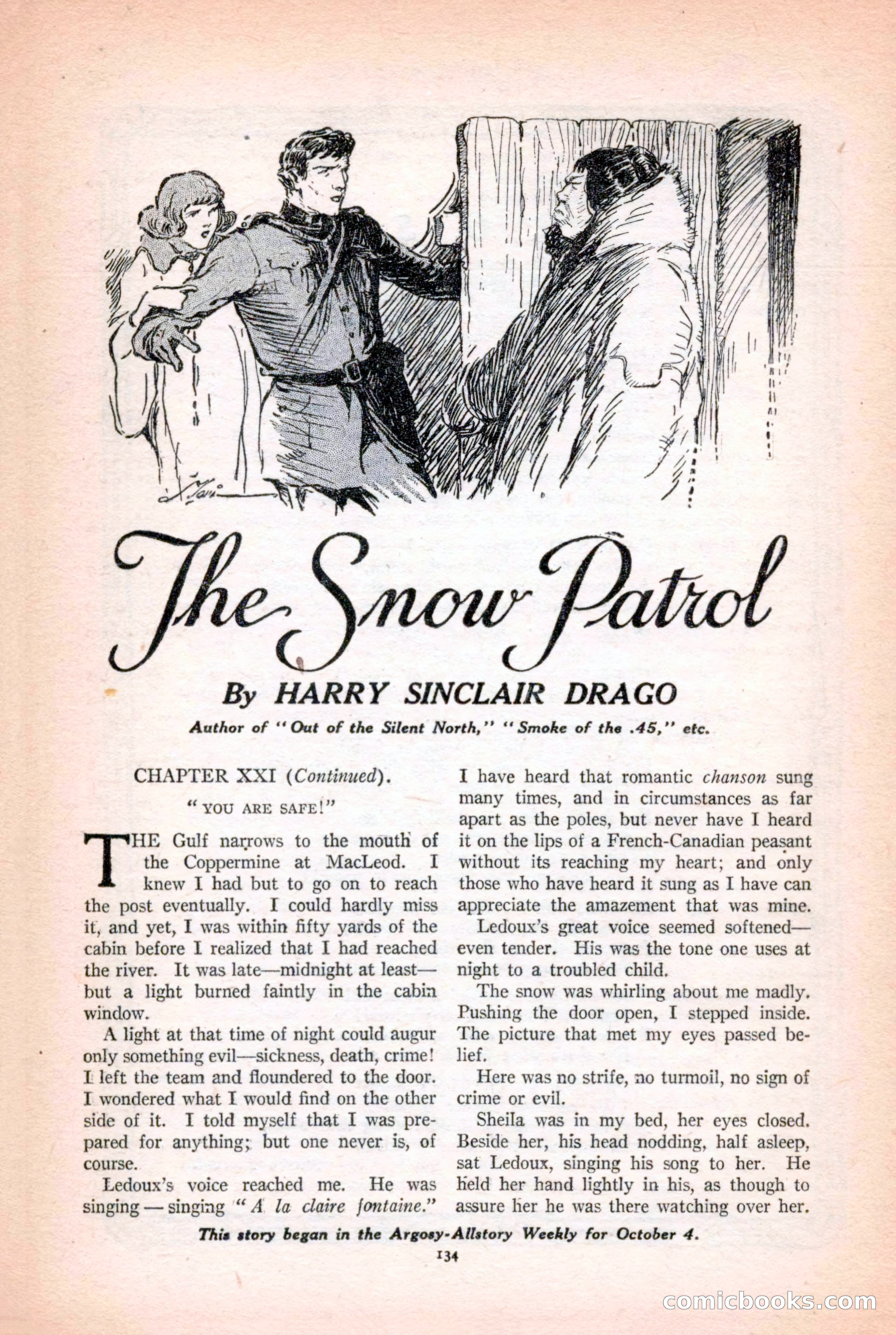 Argosy All-Story Weekly, October 25, 1924 — page 144 of 172
