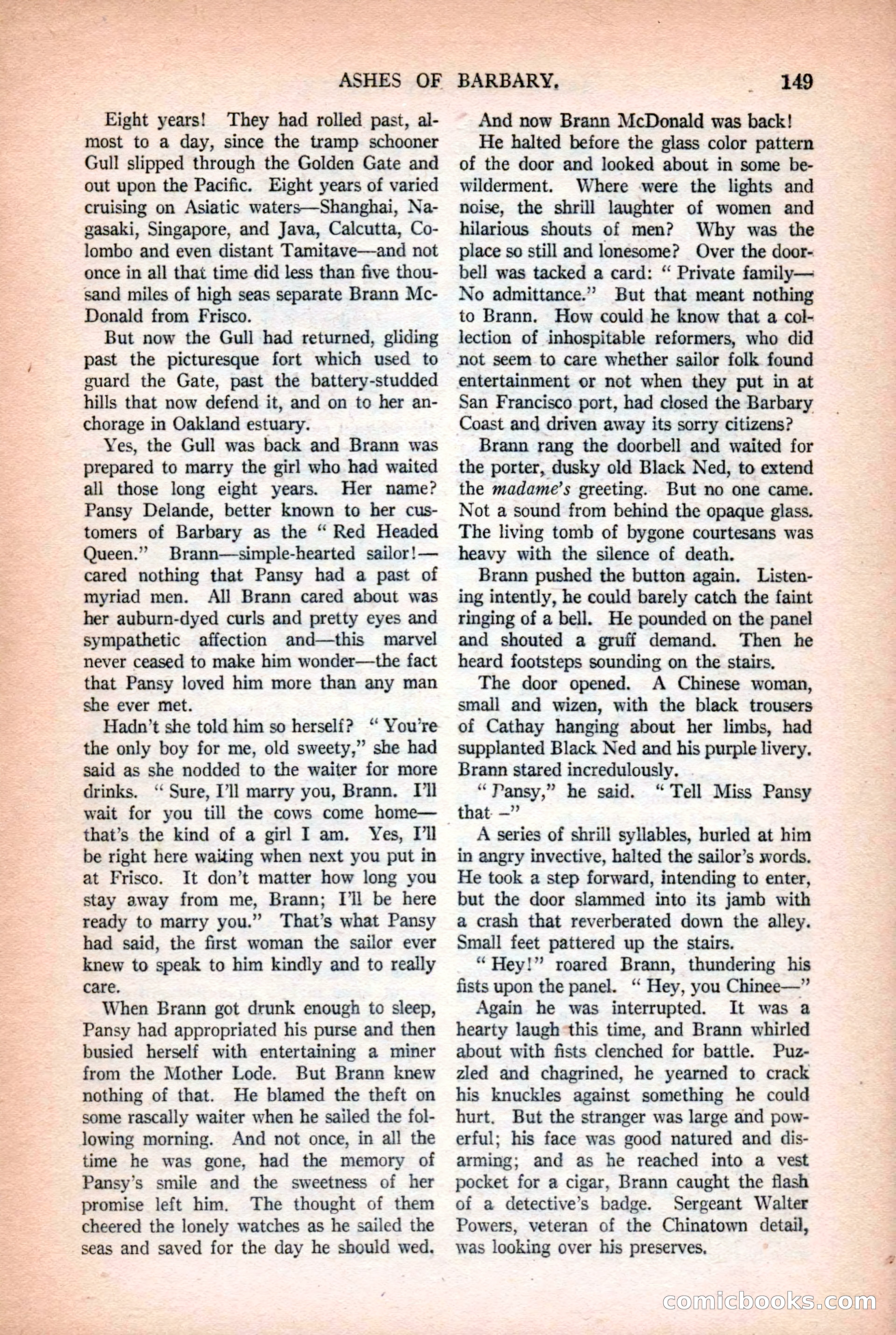 Argosy All-Story Weekly, October 25, 1924 — page 159 of 172