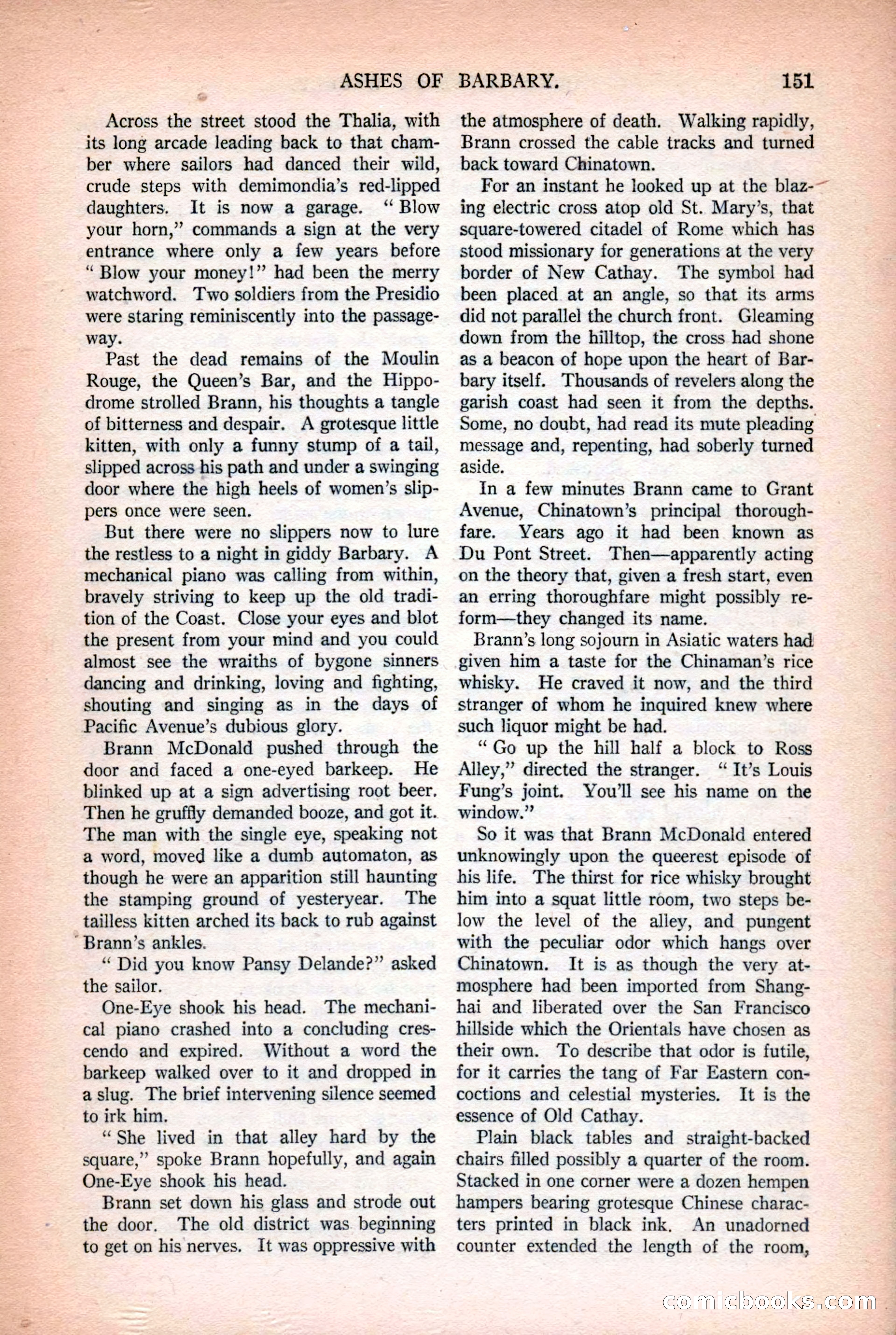 Argosy All-Story Weekly, October 25, 1924 — page 161 of 172