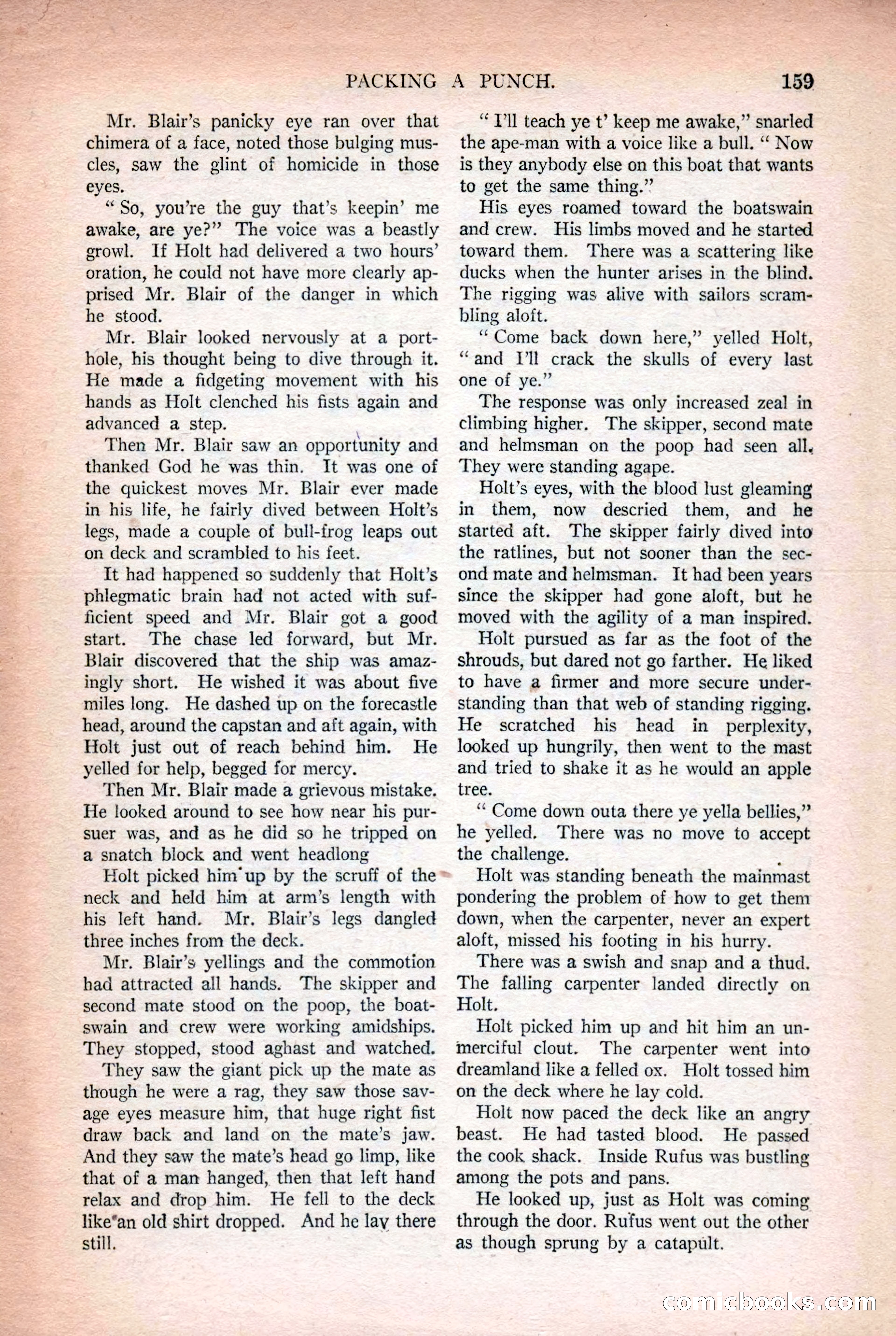 Argosy All-Story Weekly, October 25, 1924 — page 169 of 172