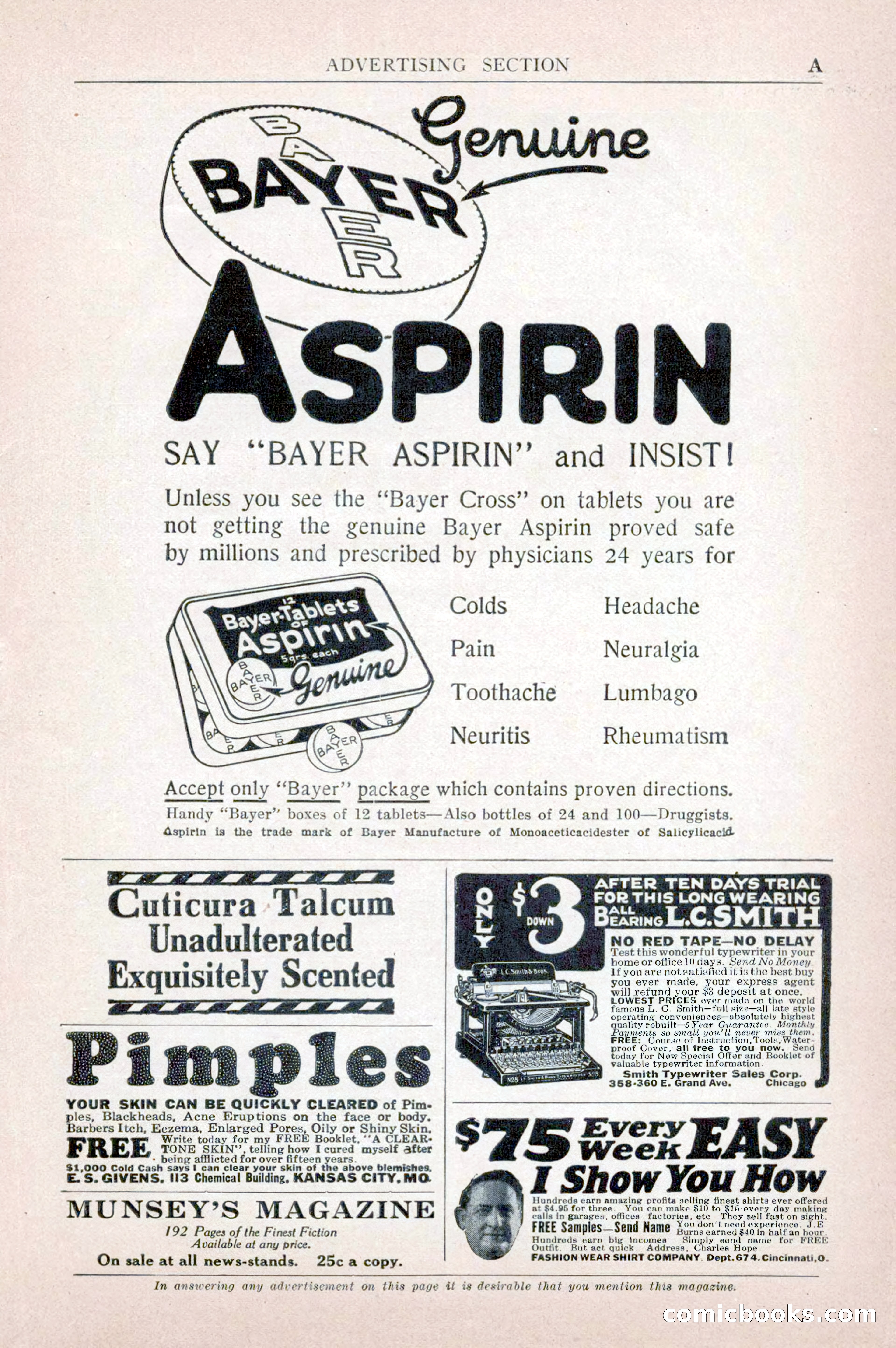 Argosy All-Story Weekly, April 18, 1925 — page 9 of 172