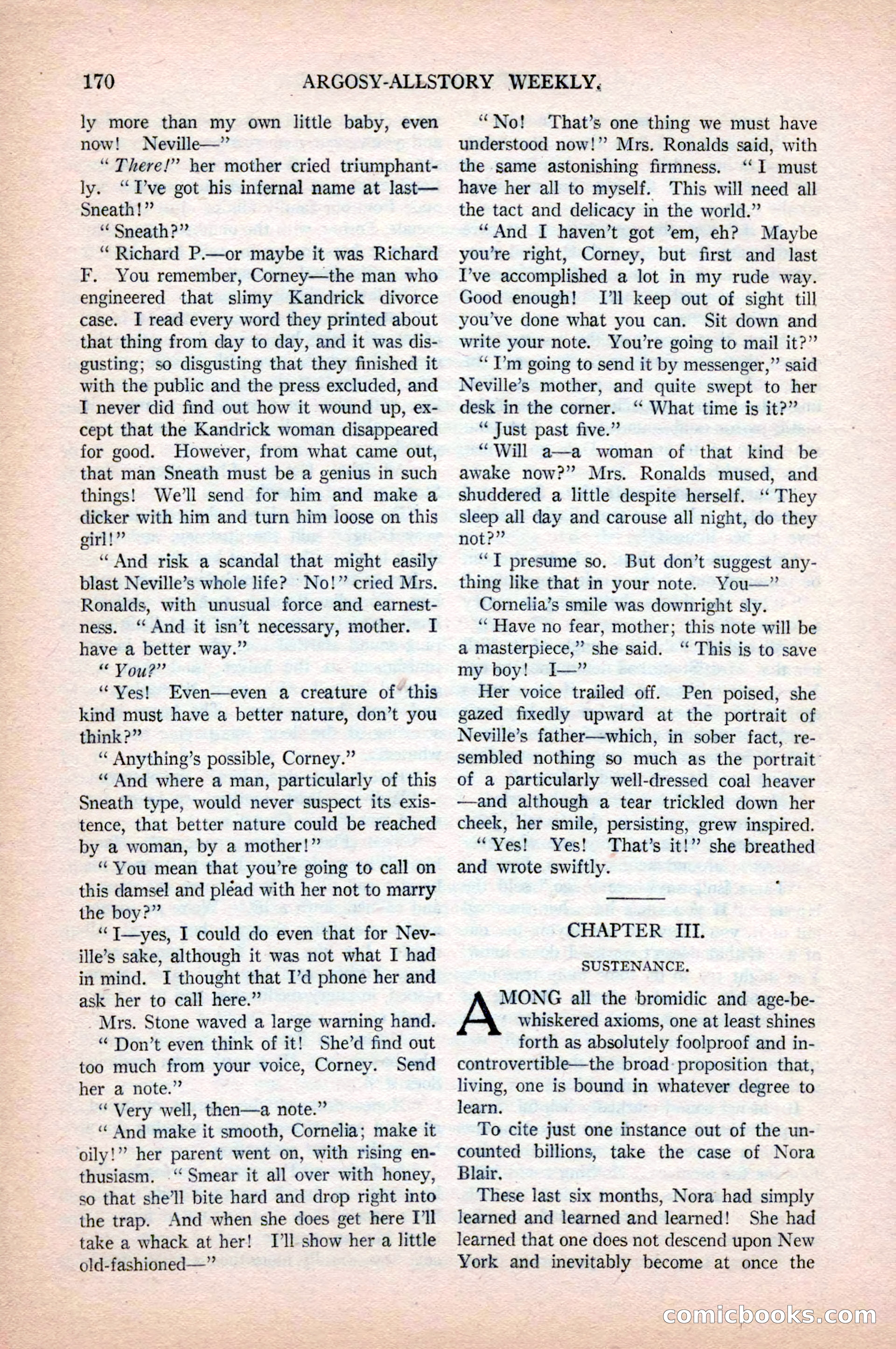 Argosy All-Story Weekly, April 18, 1925 — page 20 of 172