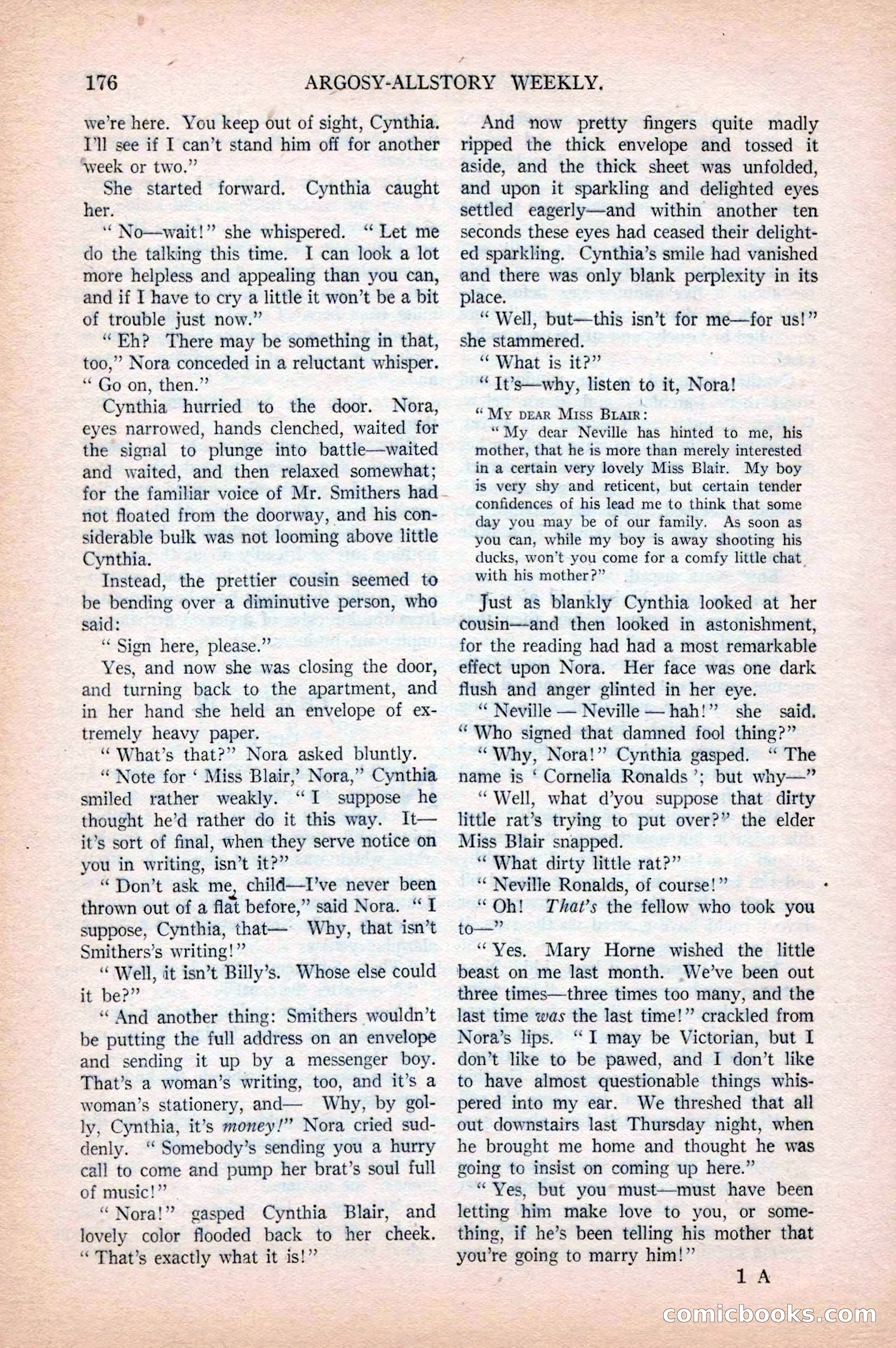 Argosy All-Story Weekly, April 18, 1925 — page 26 of 172