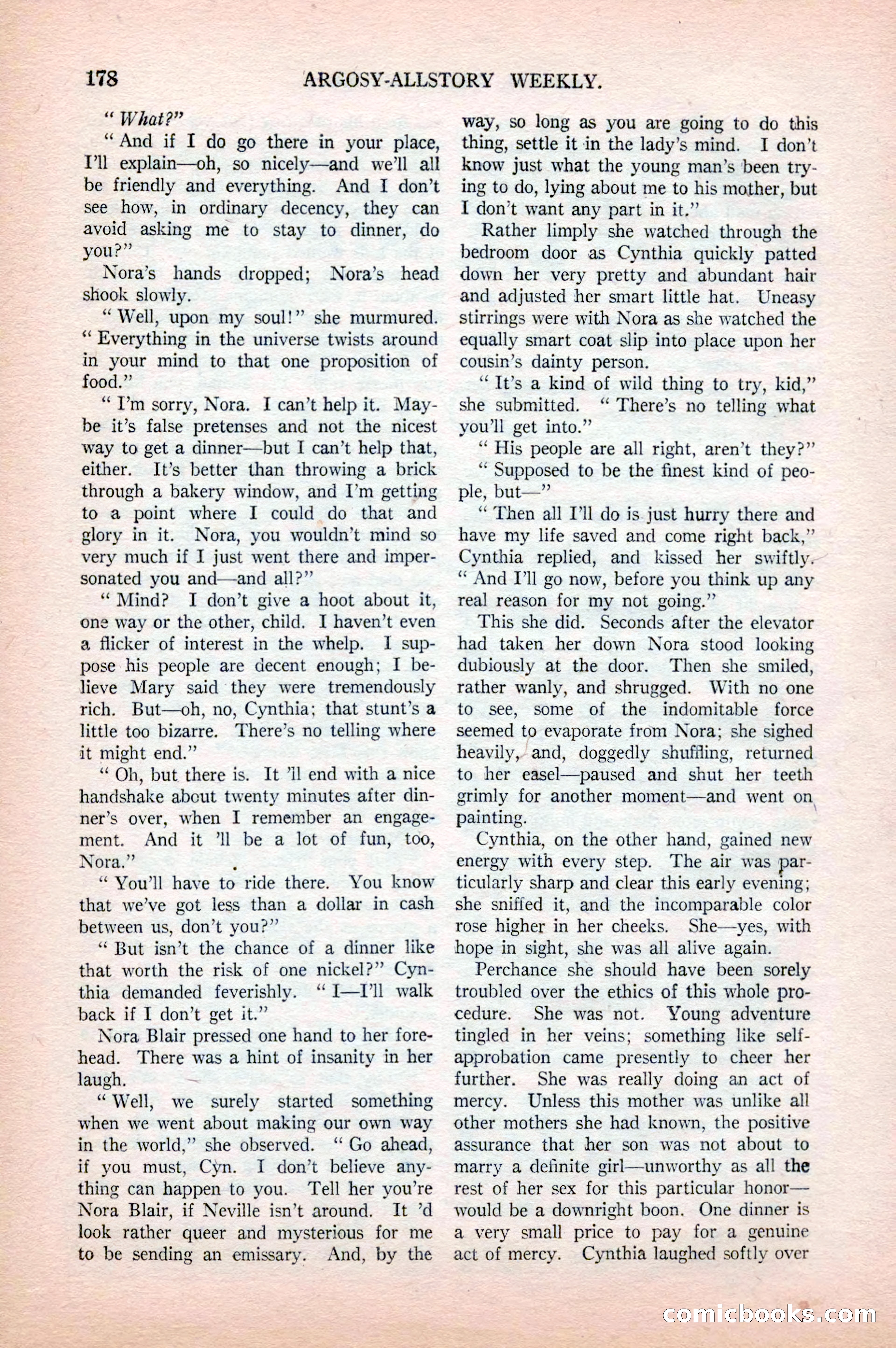 Argosy All-Story Weekly, April 18, 1925 — page 28 of 172