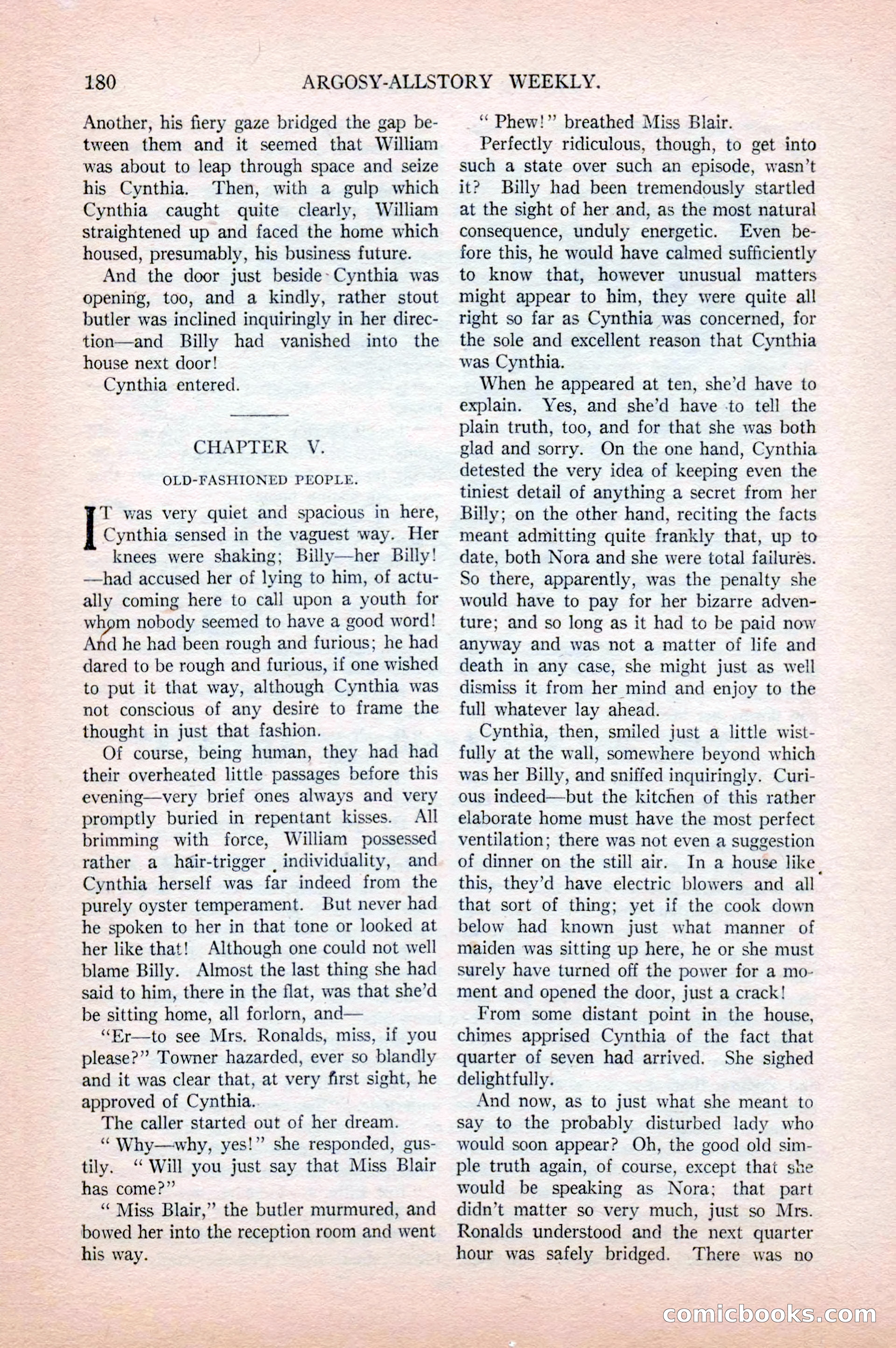 Argosy All-Story Weekly, April 18, 1925 — page 30 of 172
