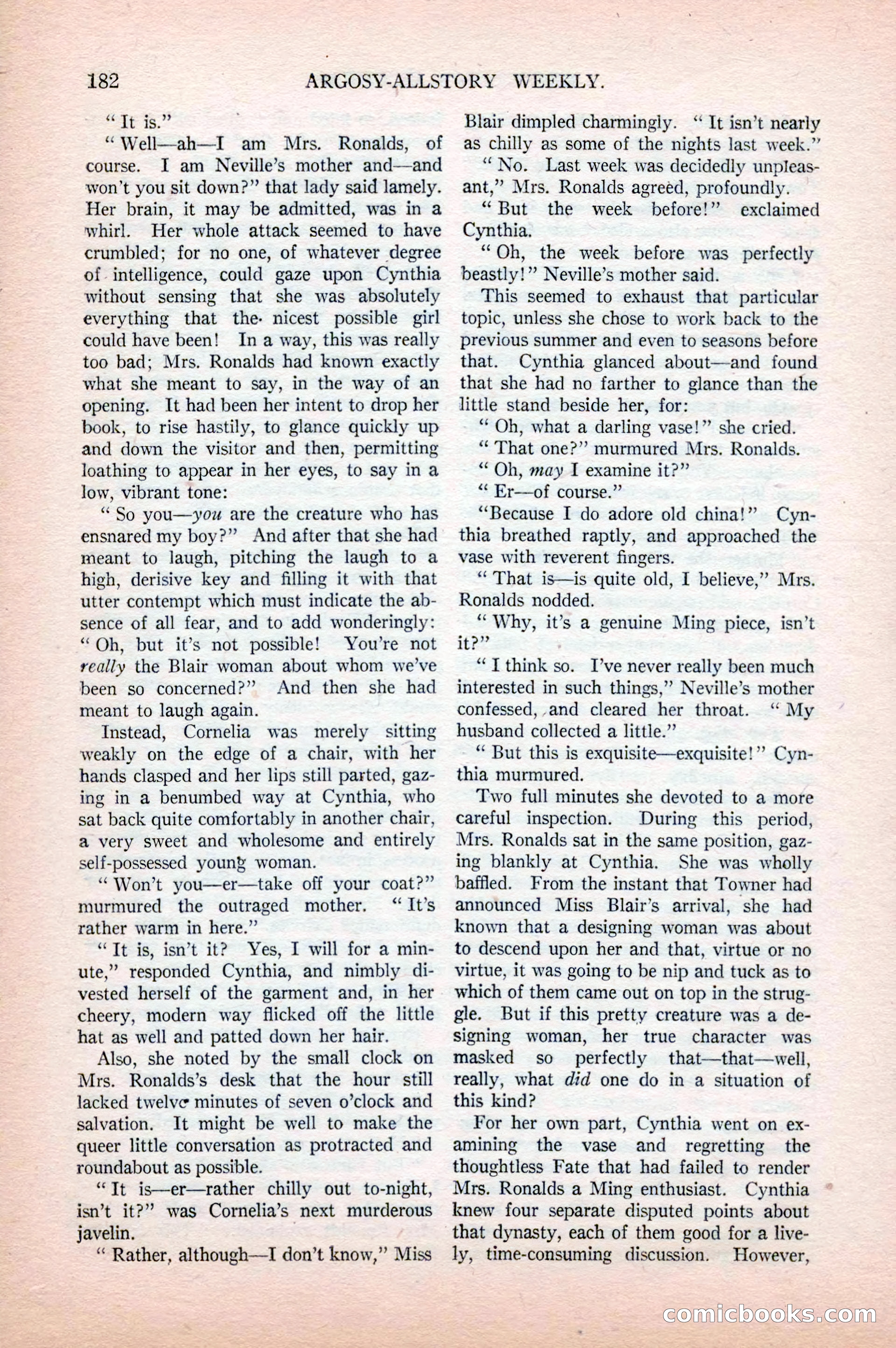 Argosy All-Story Weekly, April 18, 1925 — page 32 of 172