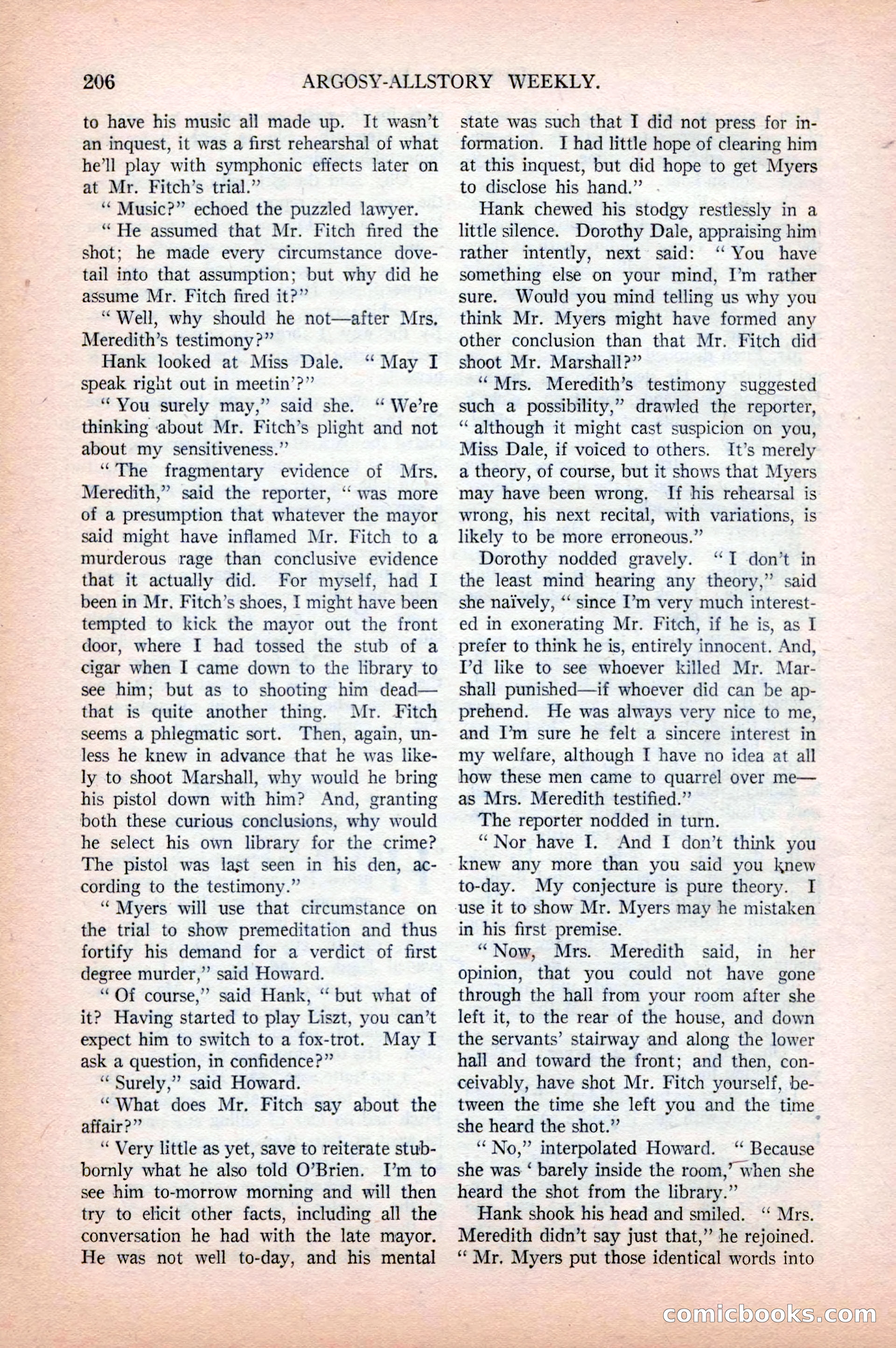 Argosy All-Story Weekly, April 18, 1925 — page 56 of 172