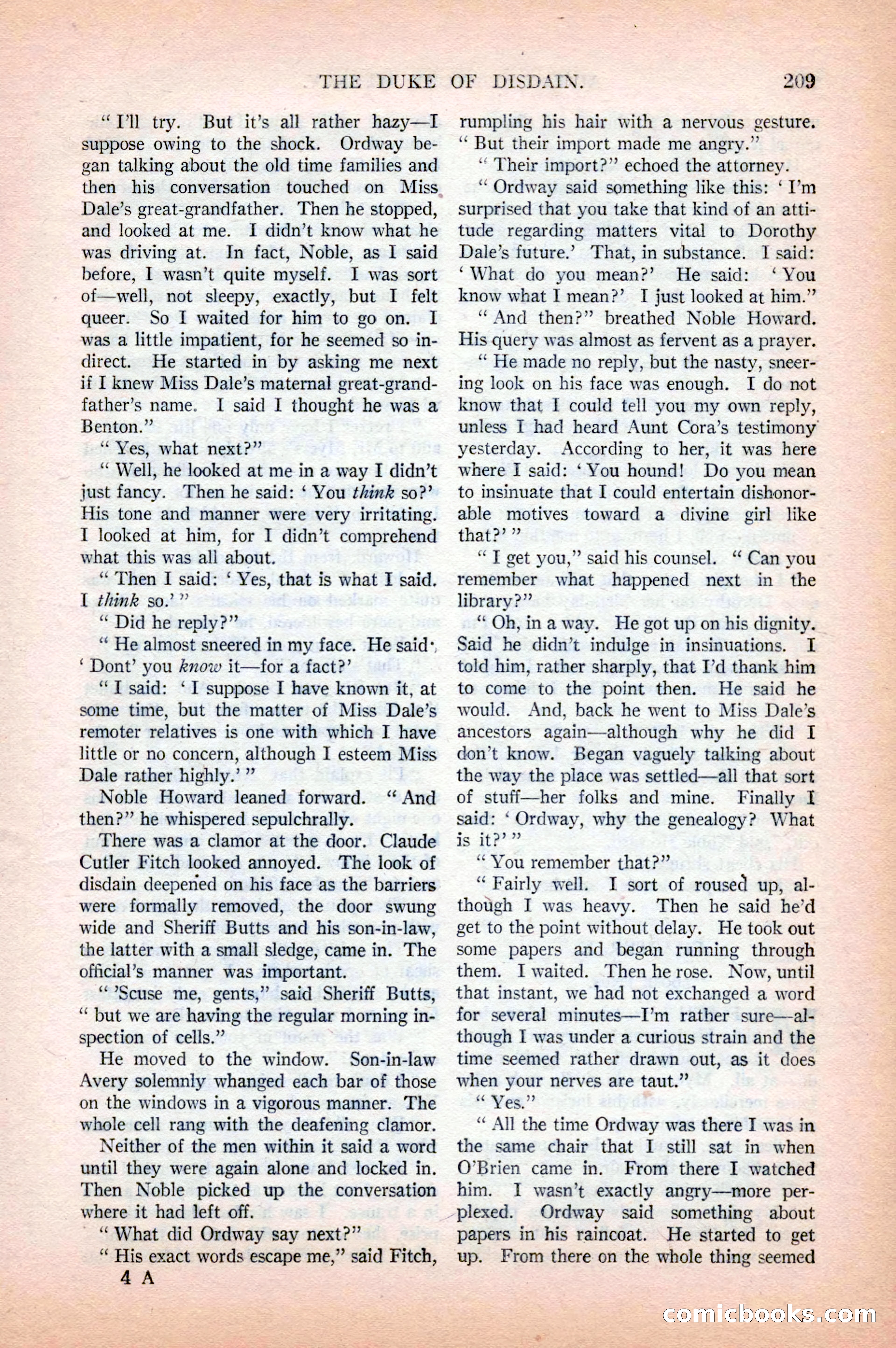 Argosy All-Story Weekly, April 18, 1925 — page 59 of 172