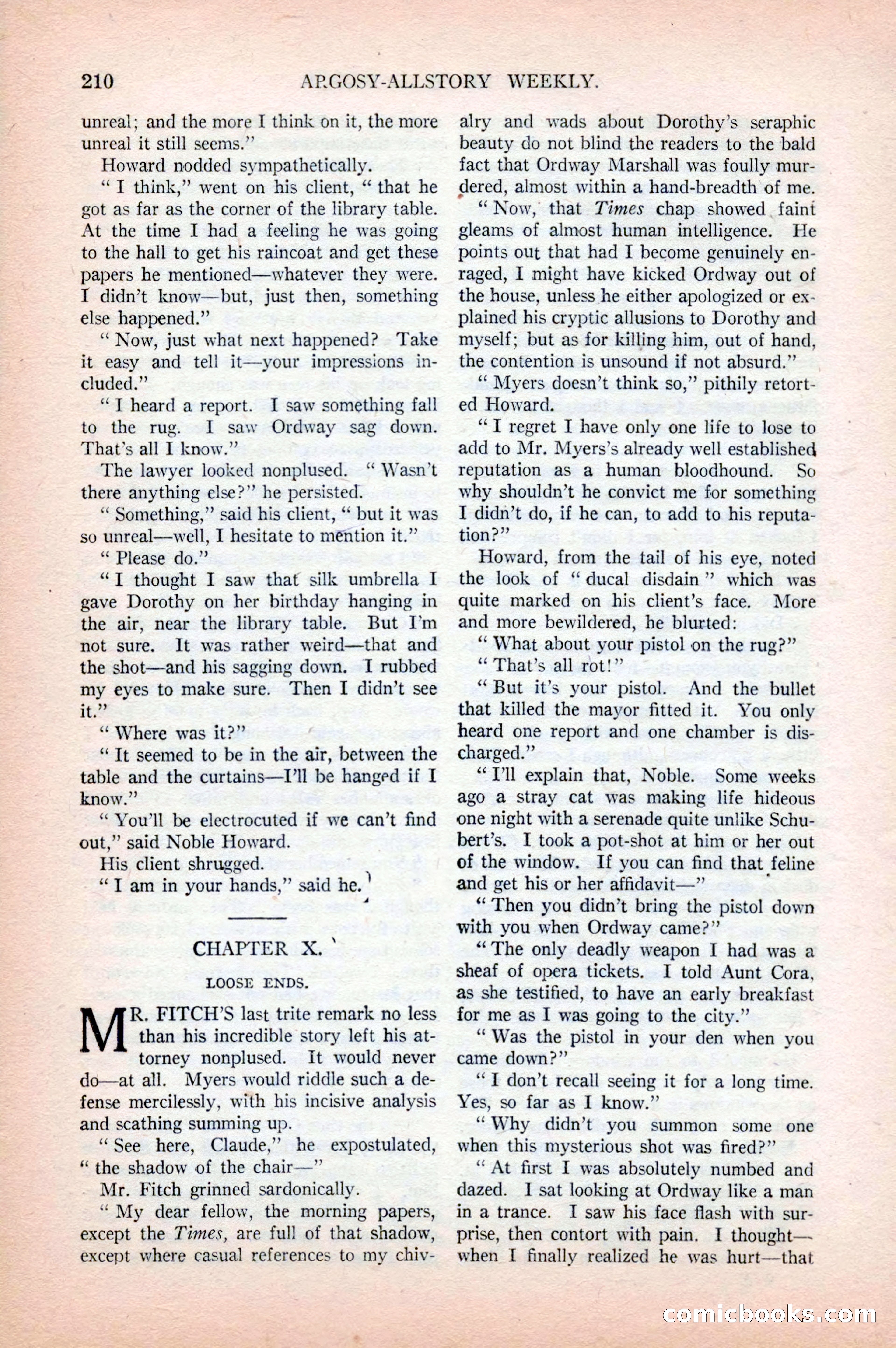 Argosy All-Story Weekly, April 18, 1925 — page 60 of 172