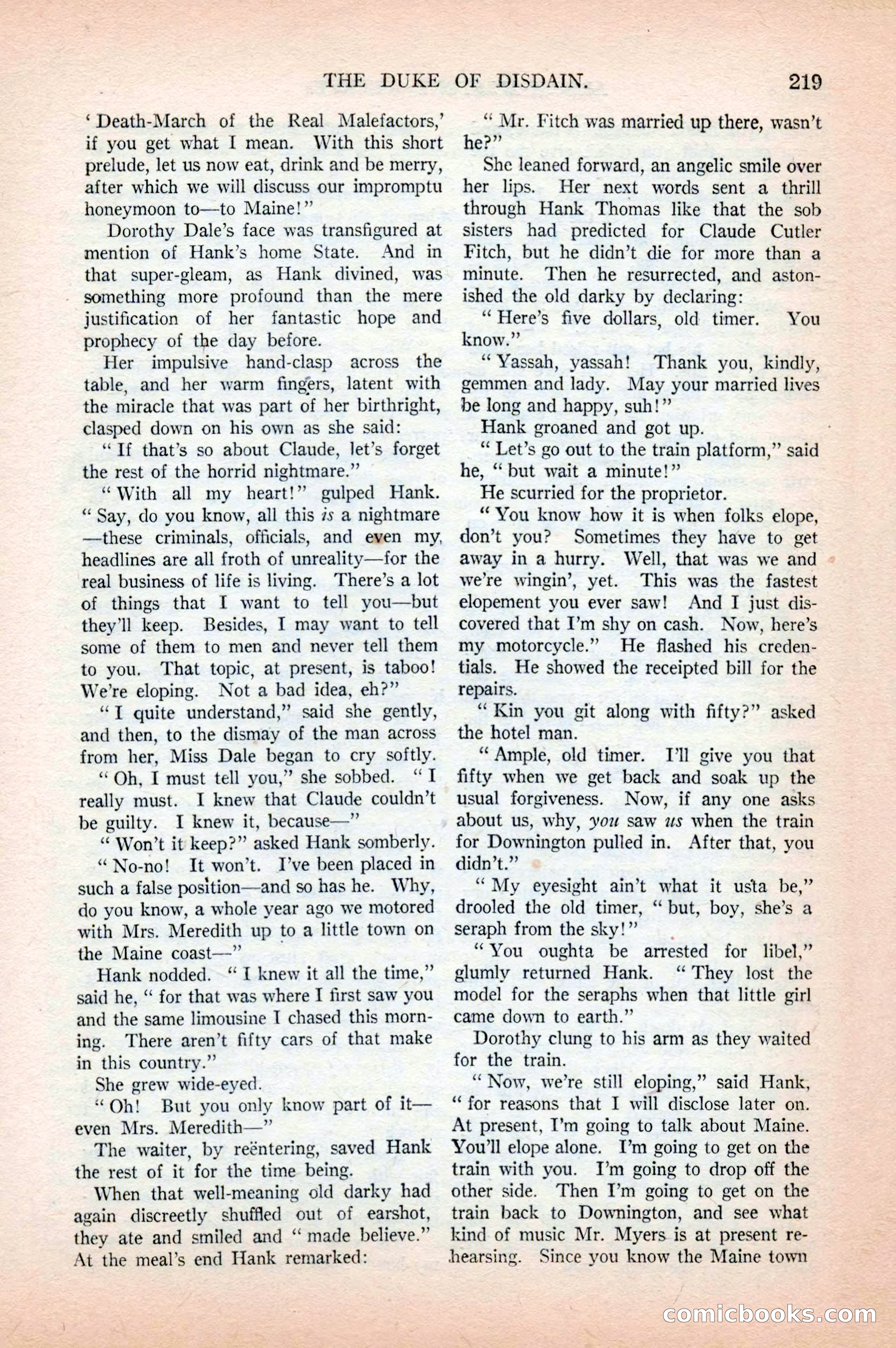 Argosy All-Story Weekly, April 18, 1925 — page 69 of 172