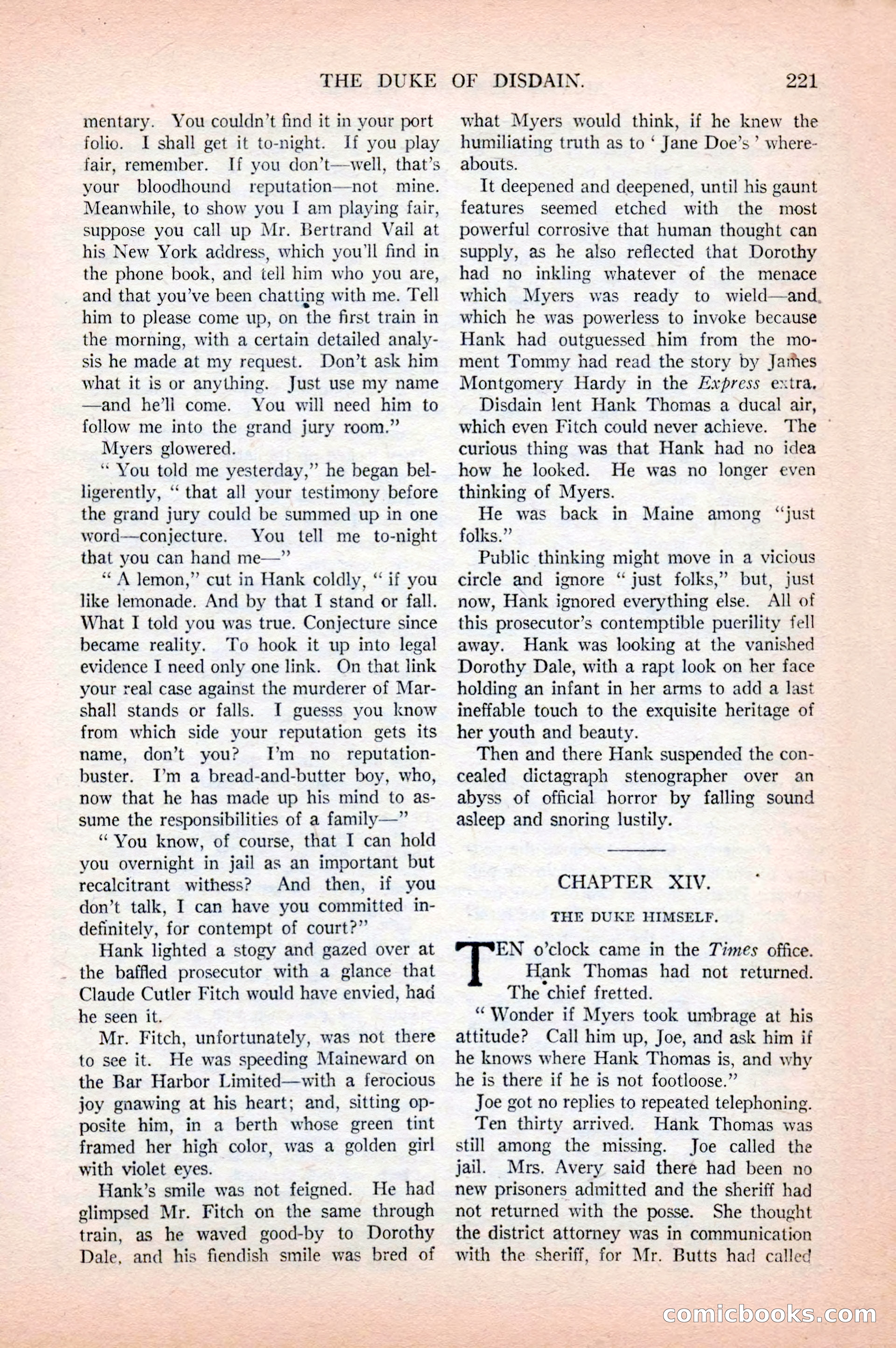 Argosy All-Story Weekly, April 18, 1925 — page 71 of 172