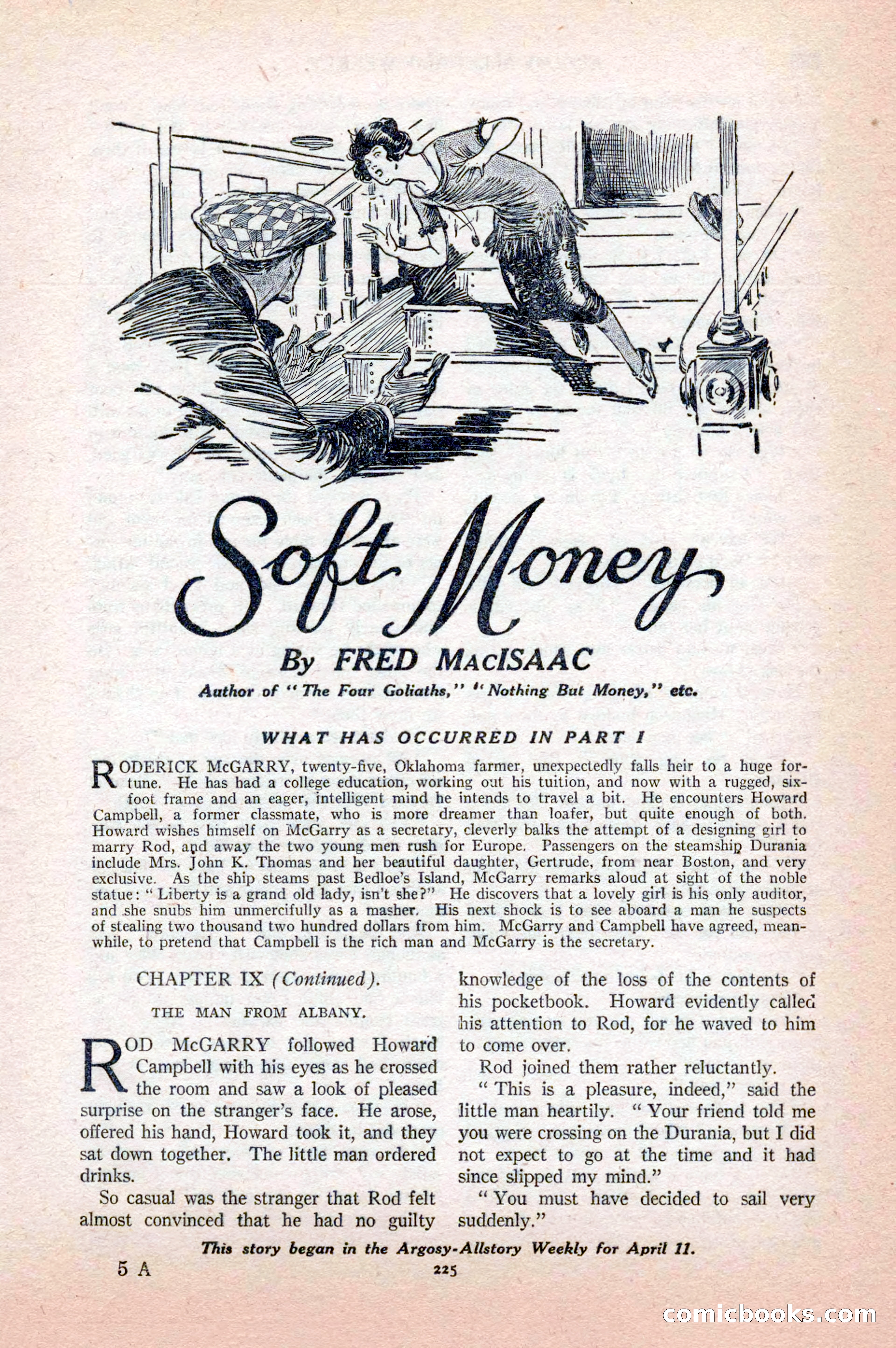 Argosy All-Story Weekly, April 18, 1925 — page 75 of 172