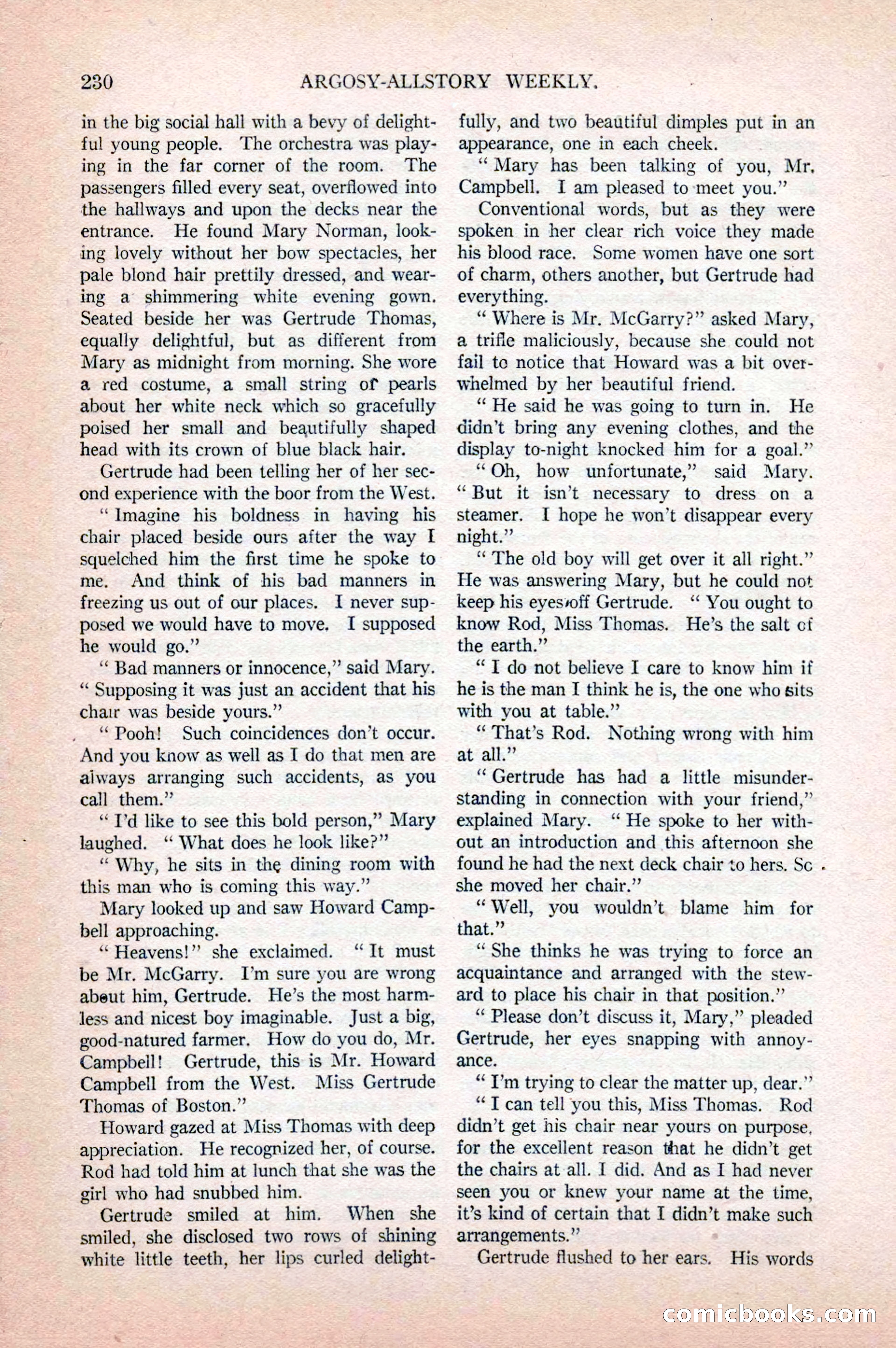 Argosy All-Story Weekly, April 18, 1925 — page 80 of 172