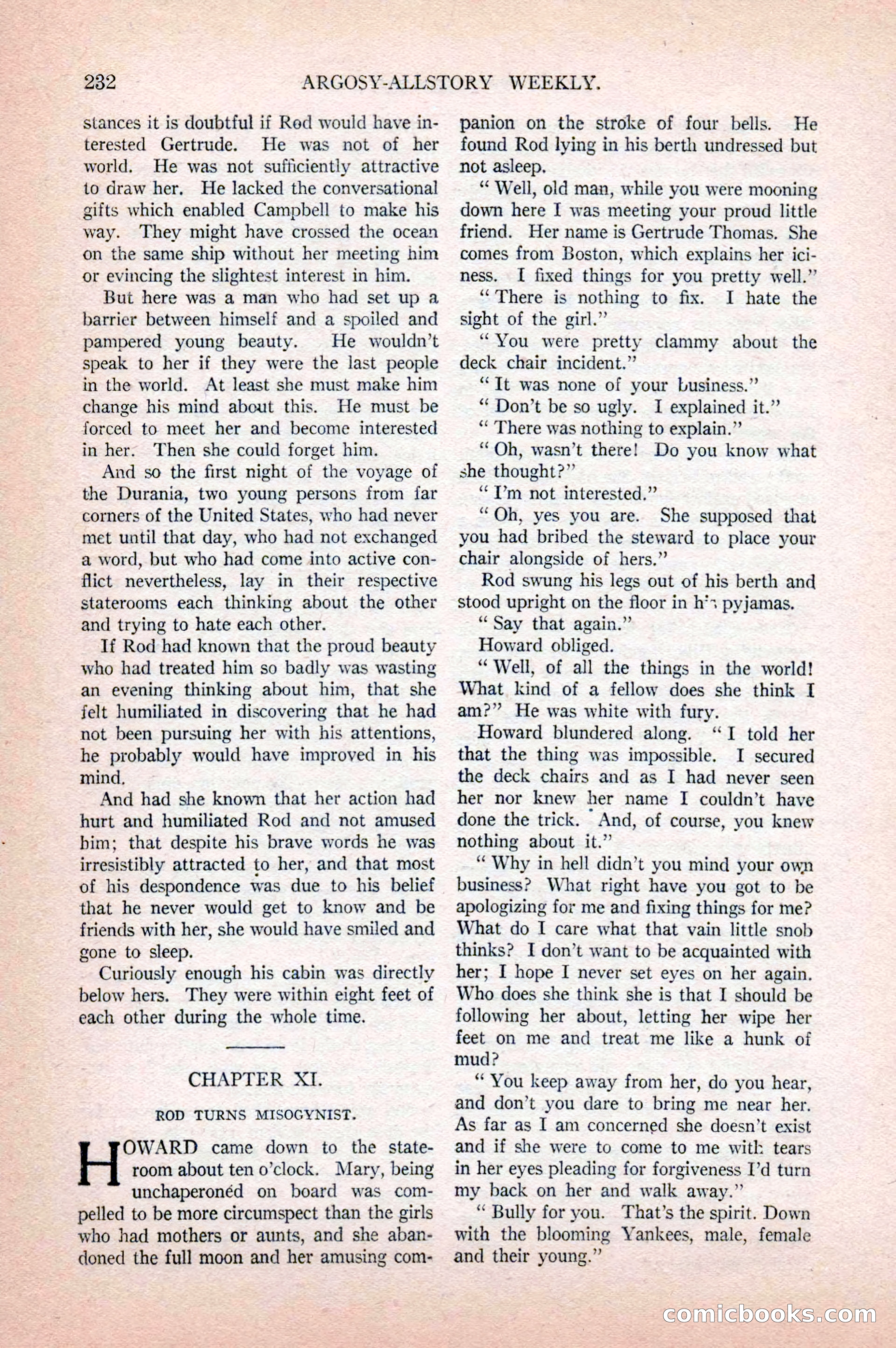 Argosy All-Story Weekly, April 18, 1925 — page 82 of 172