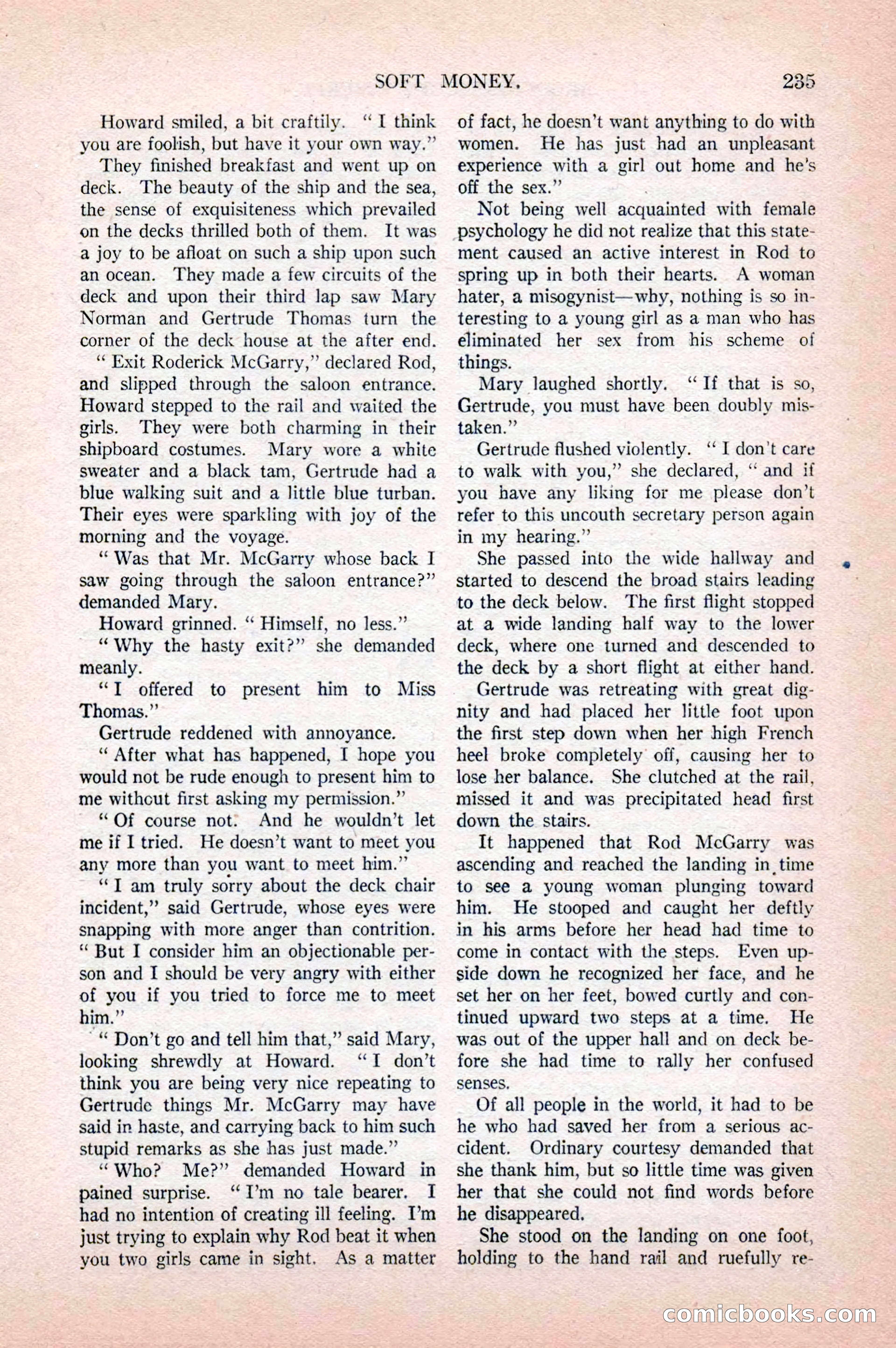 Argosy All-Story Weekly, April 18, 1925 — page 85 of 172