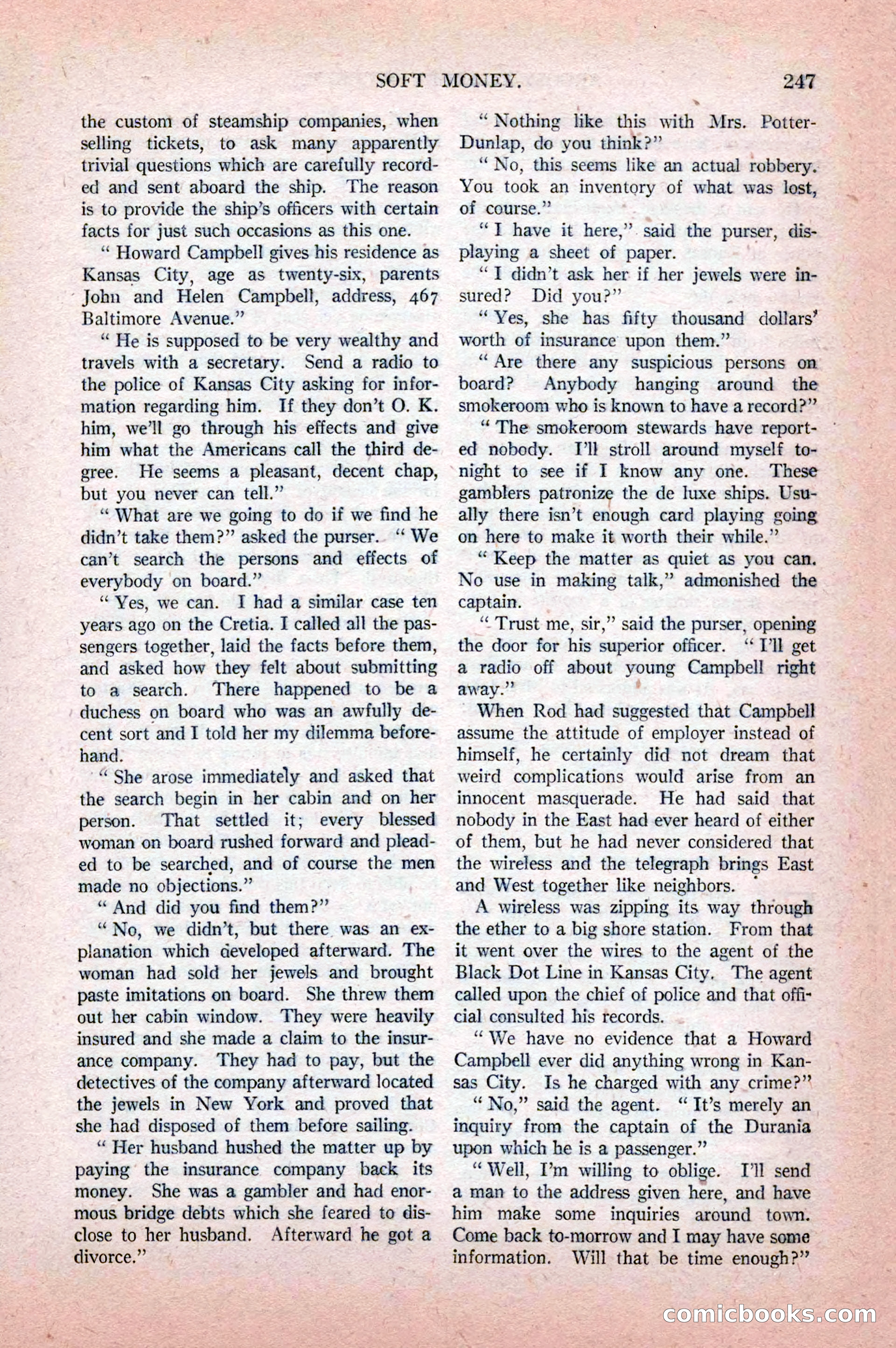 Argosy All-Story Weekly, April 18, 1925 — page 97 of 172