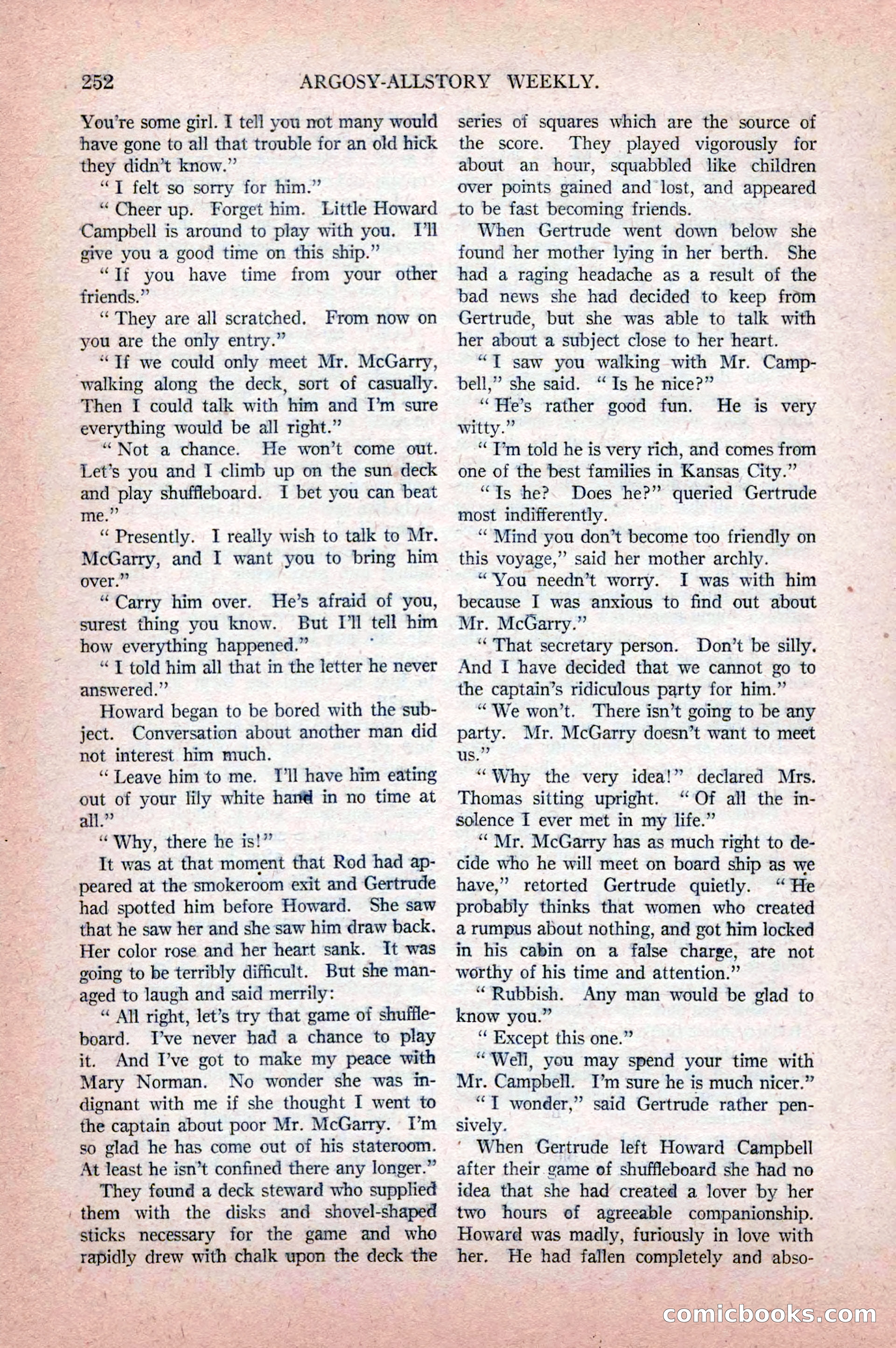 Argosy All-Story Weekly, April 18, 1925 — page 102 of 172