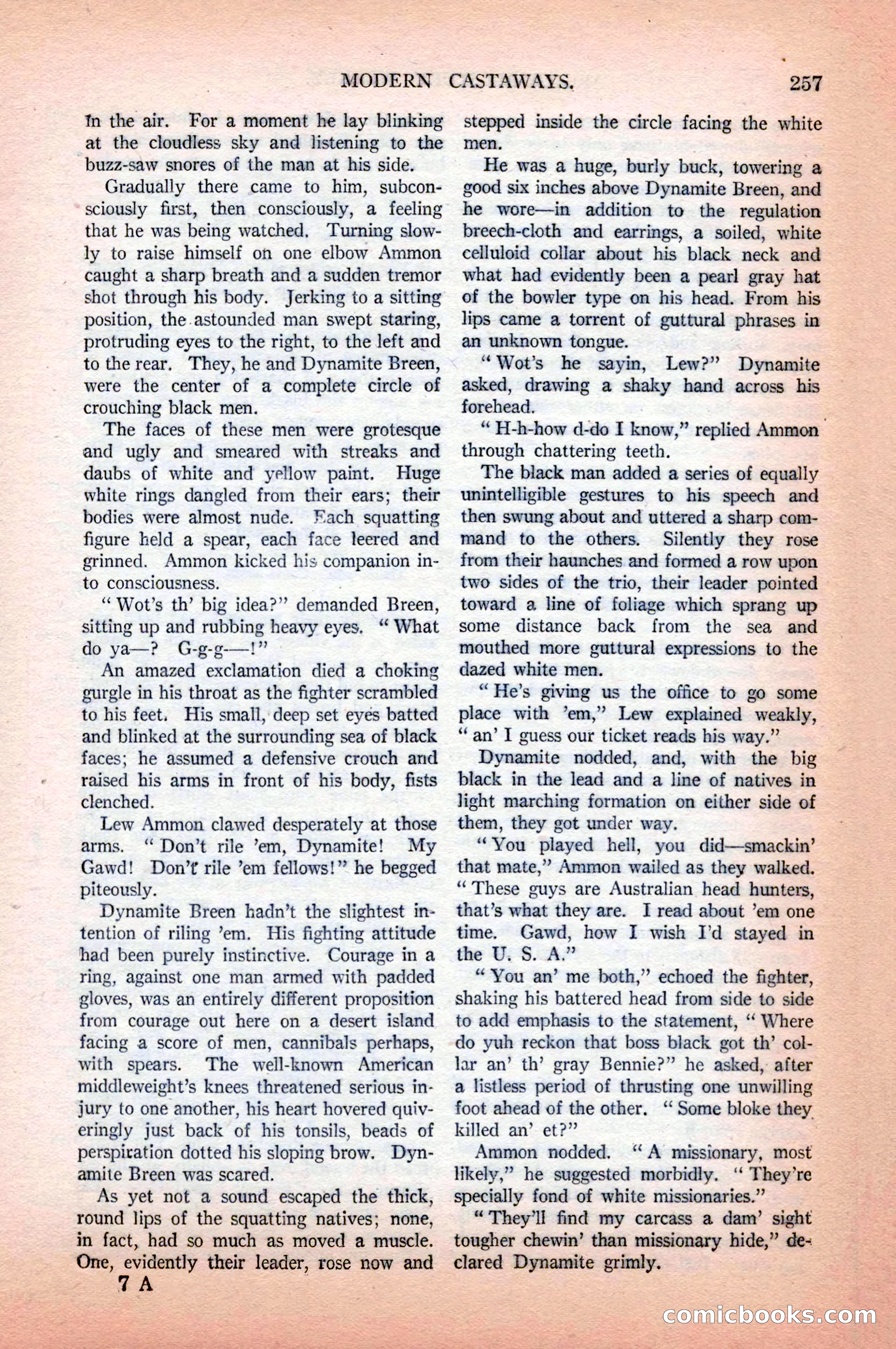 Argosy All-Story Weekly, April 18, 1925 — page 107 of 172