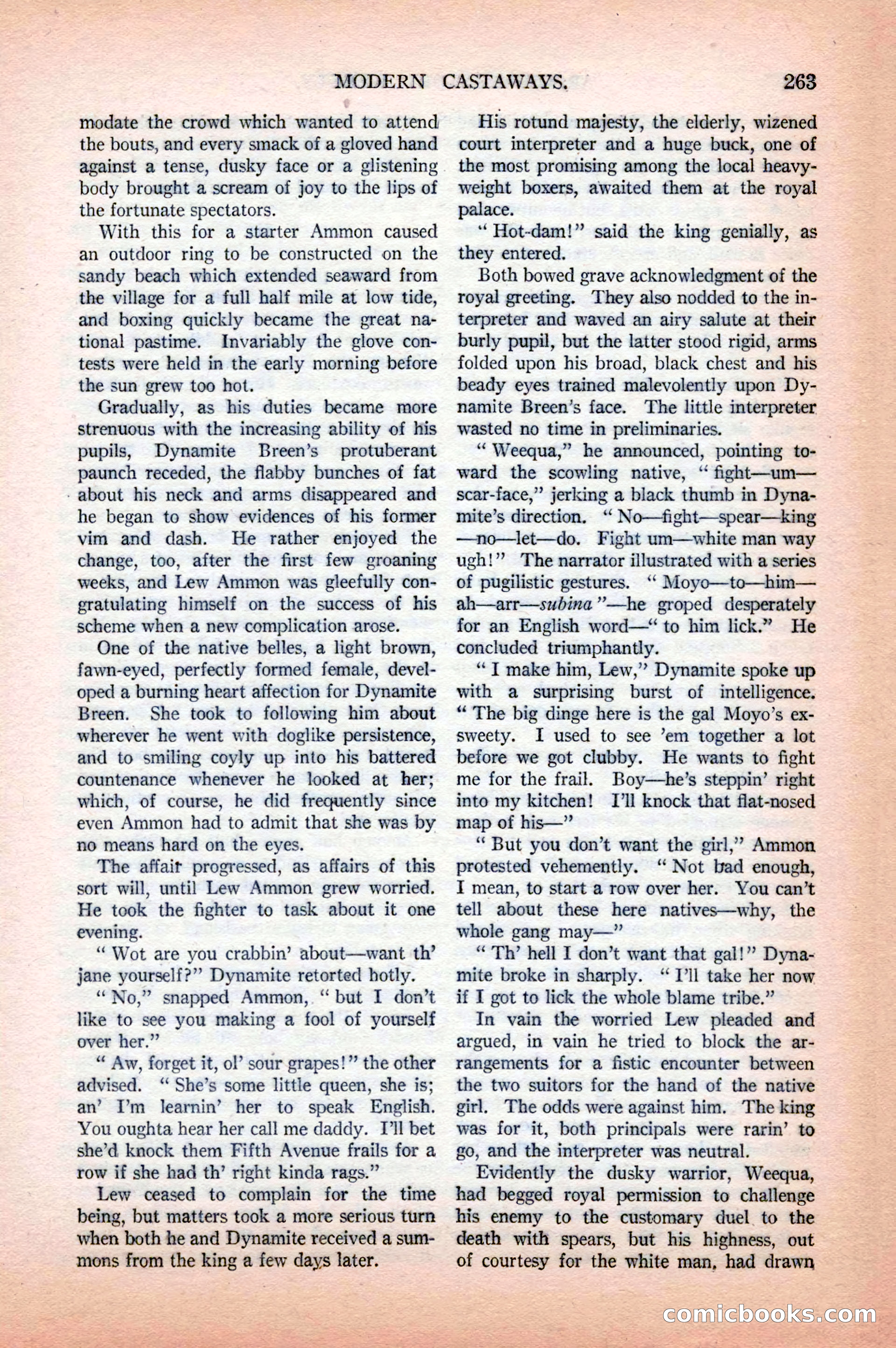Argosy All-Story Weekly, April 18, 1925 — page 113 of 172