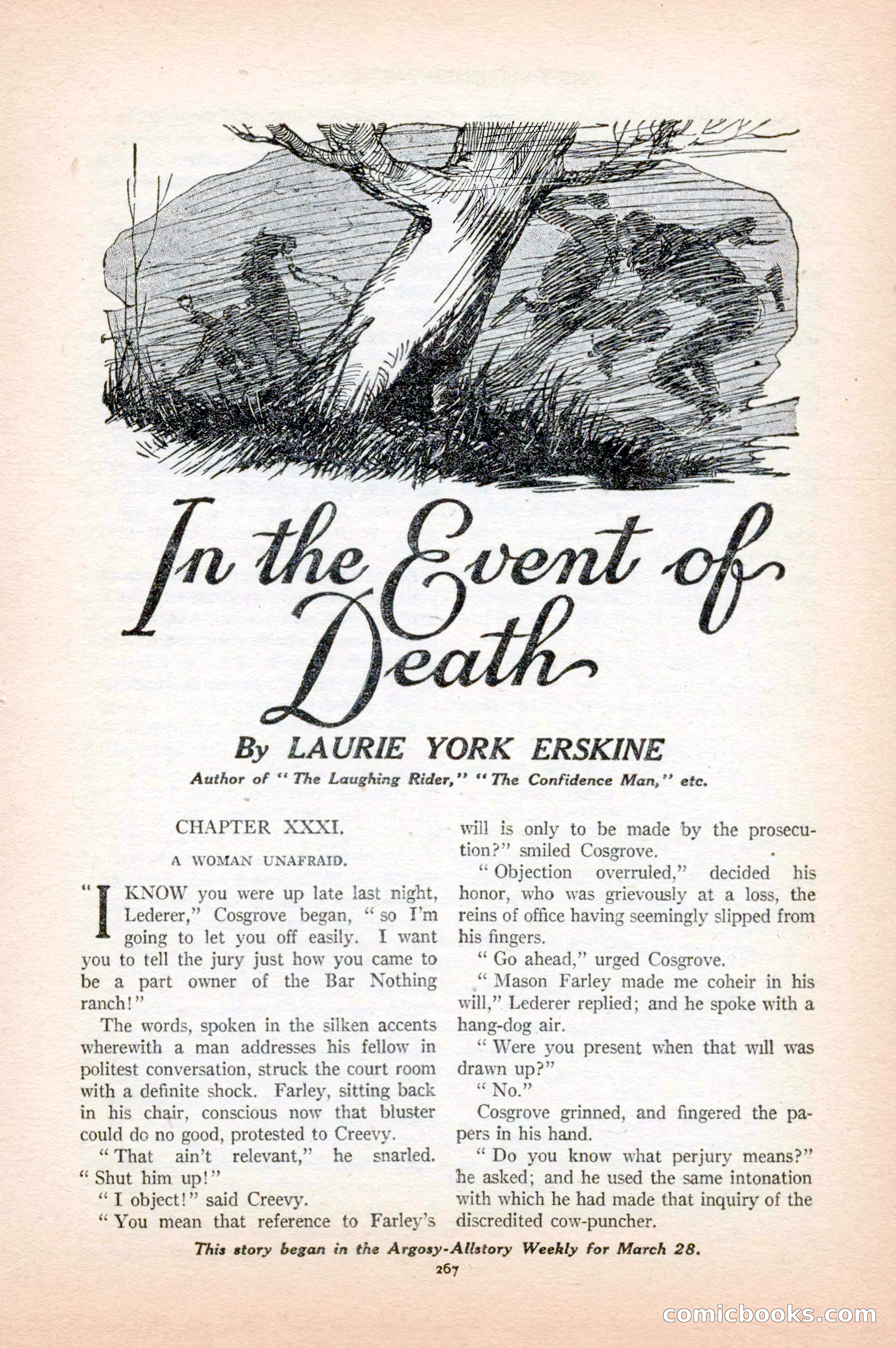 Argosy All-Story Weekly, April 18, 1925 — page 117 of 172