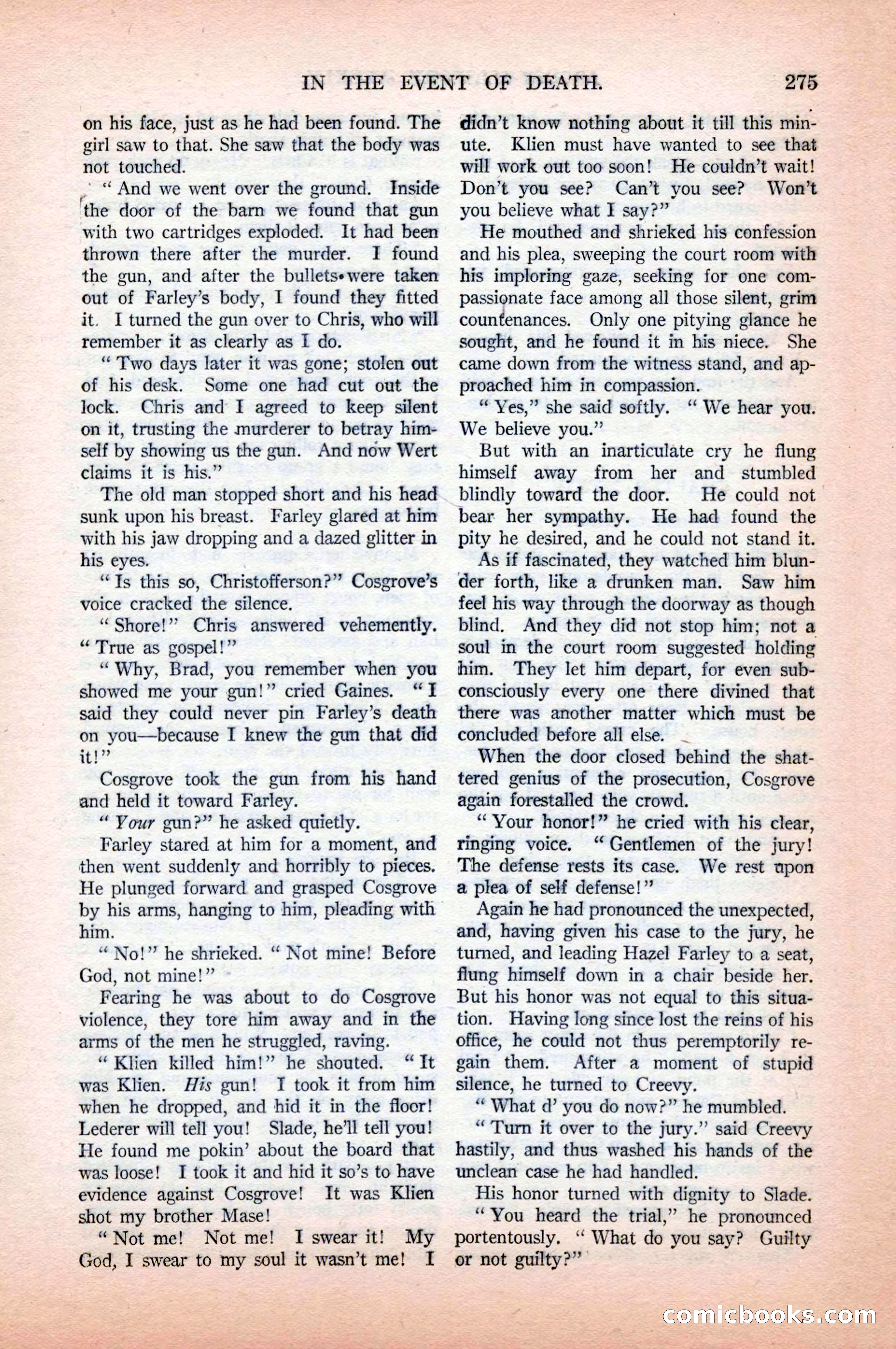 Argosy All-Story Weekly, April 18, 1925 — page 125 of 172
