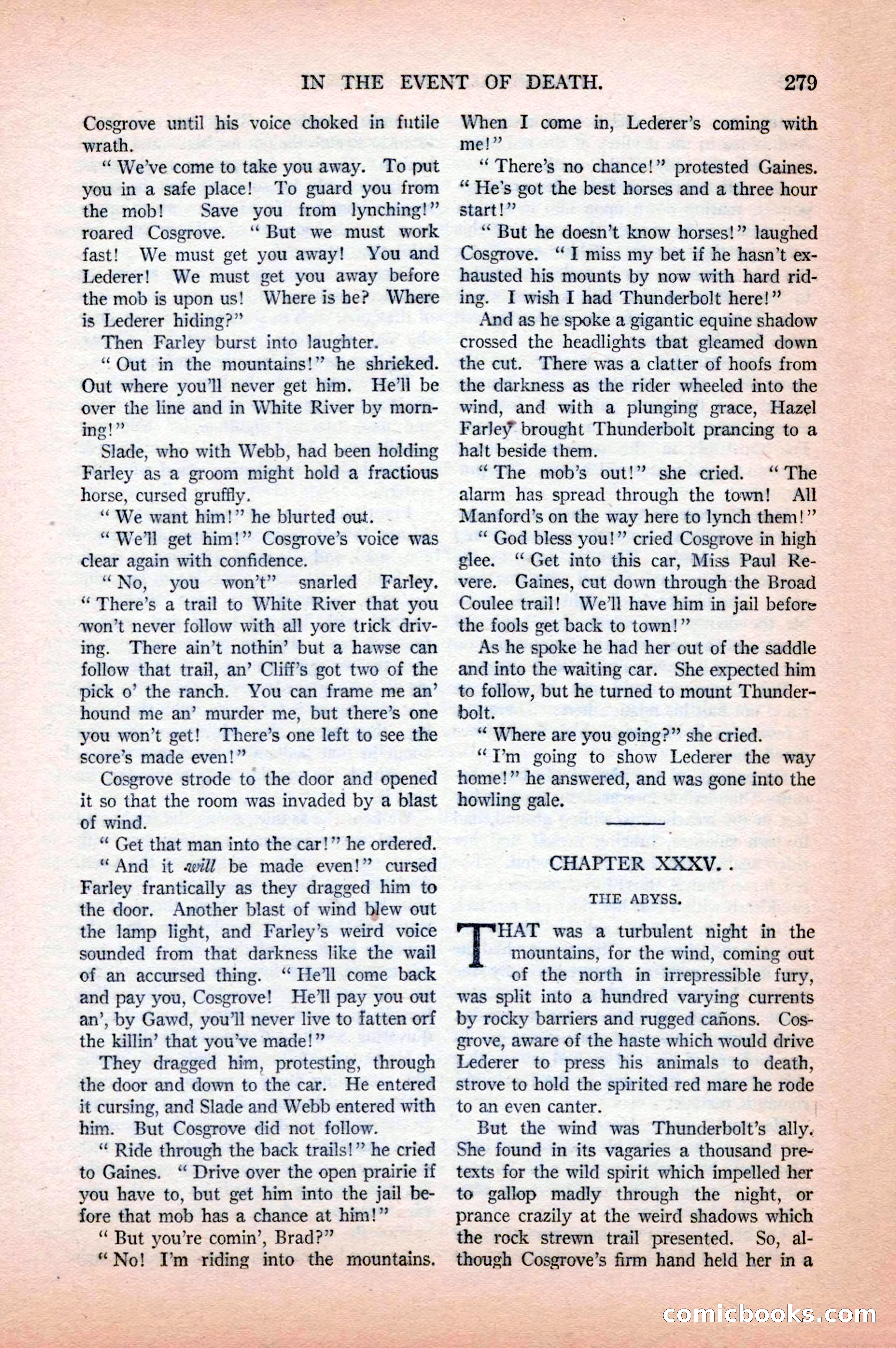 Argosy All-Story Weekly, April 18, 1925 — page 129 of 172