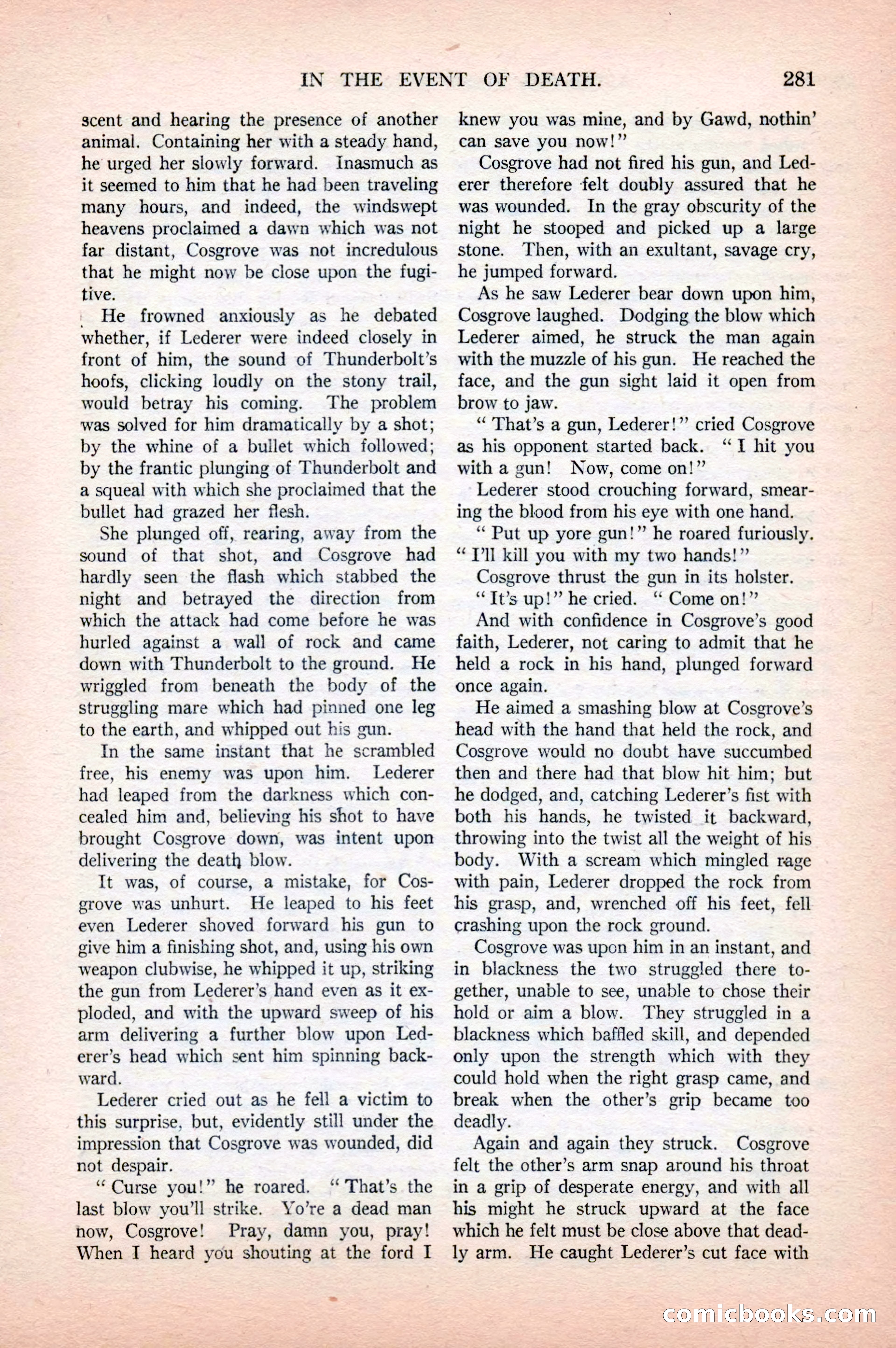 Argosy All-Story Weekly, April 18, 1925 — page 131 of 172